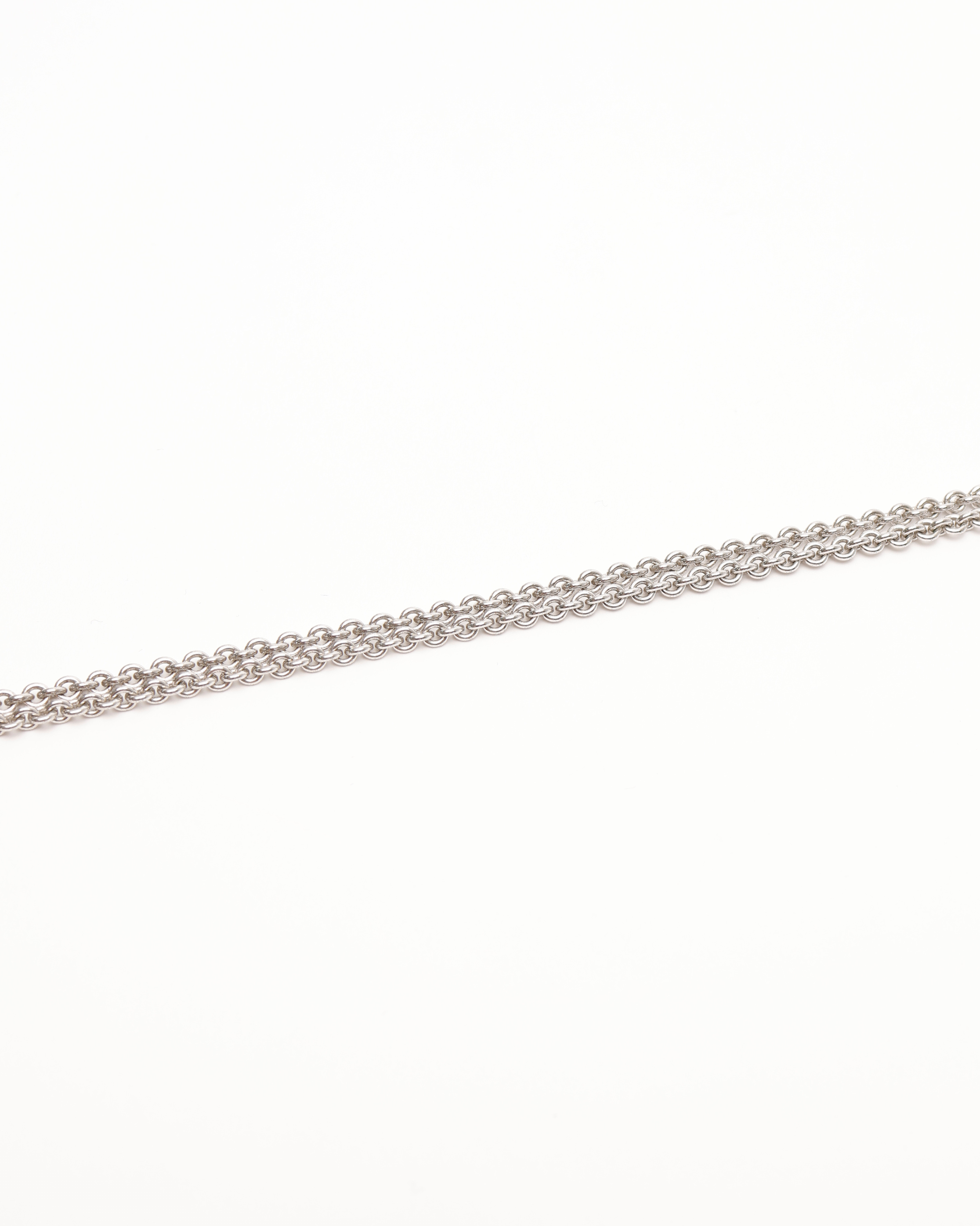 Dior Christian Logo Charm Necklace