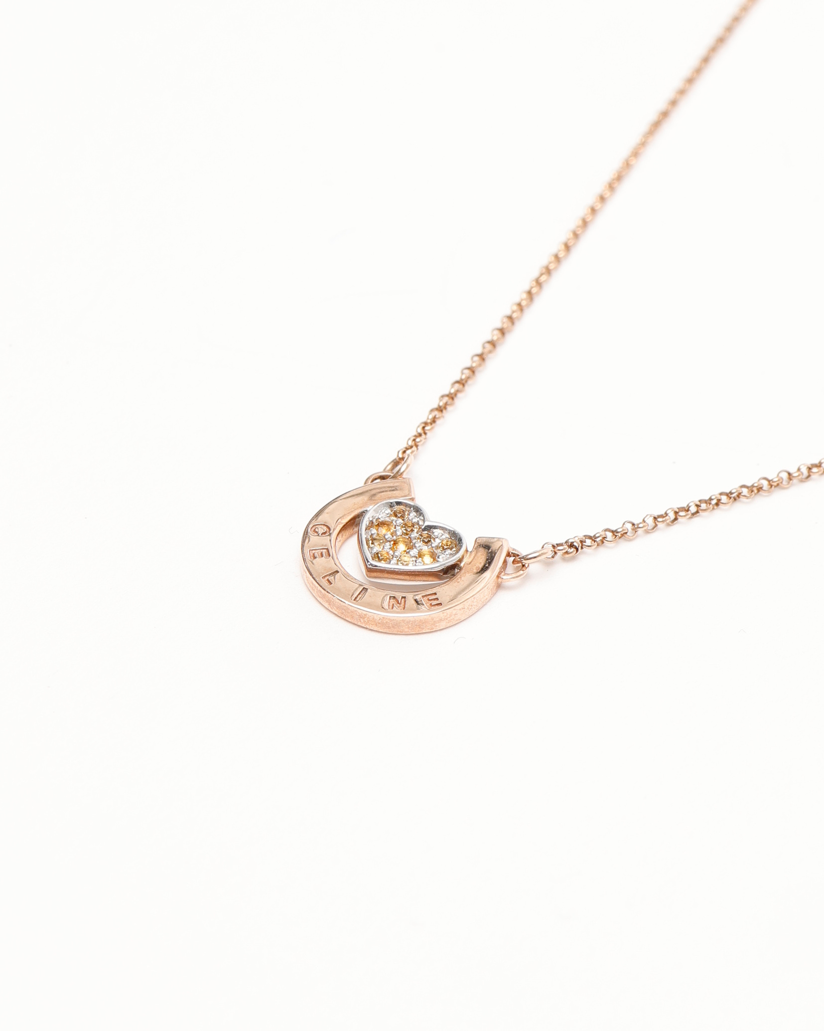 Celine Céline Citrine K10 Necklace