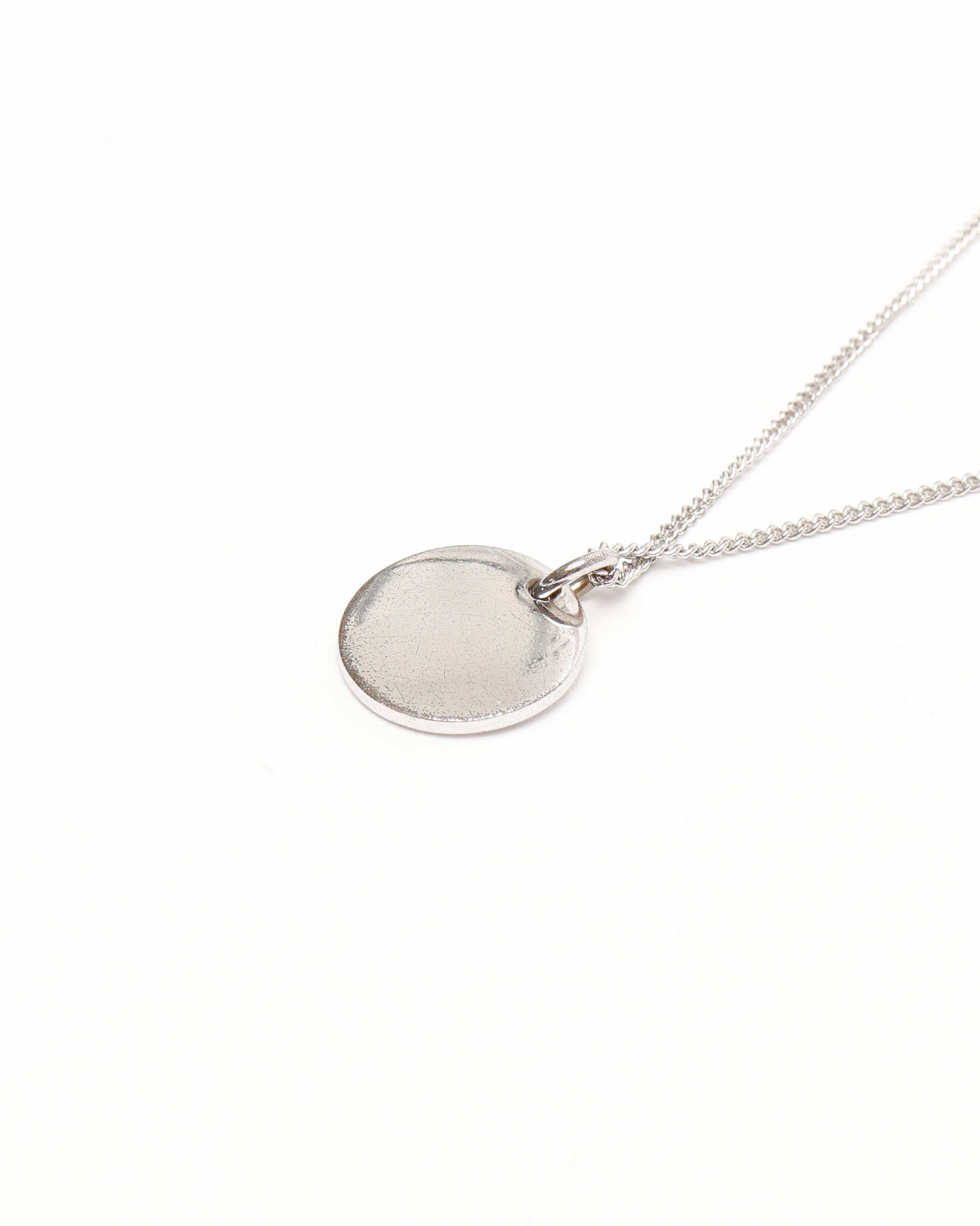 Dior Christian  Logo Silber Halskette
