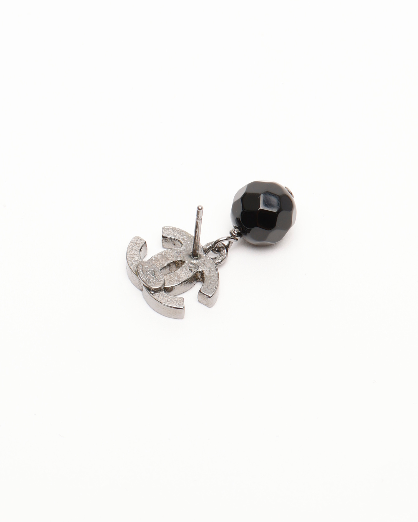 Pre-owned Chanel Coco Mark Dangling Earrings