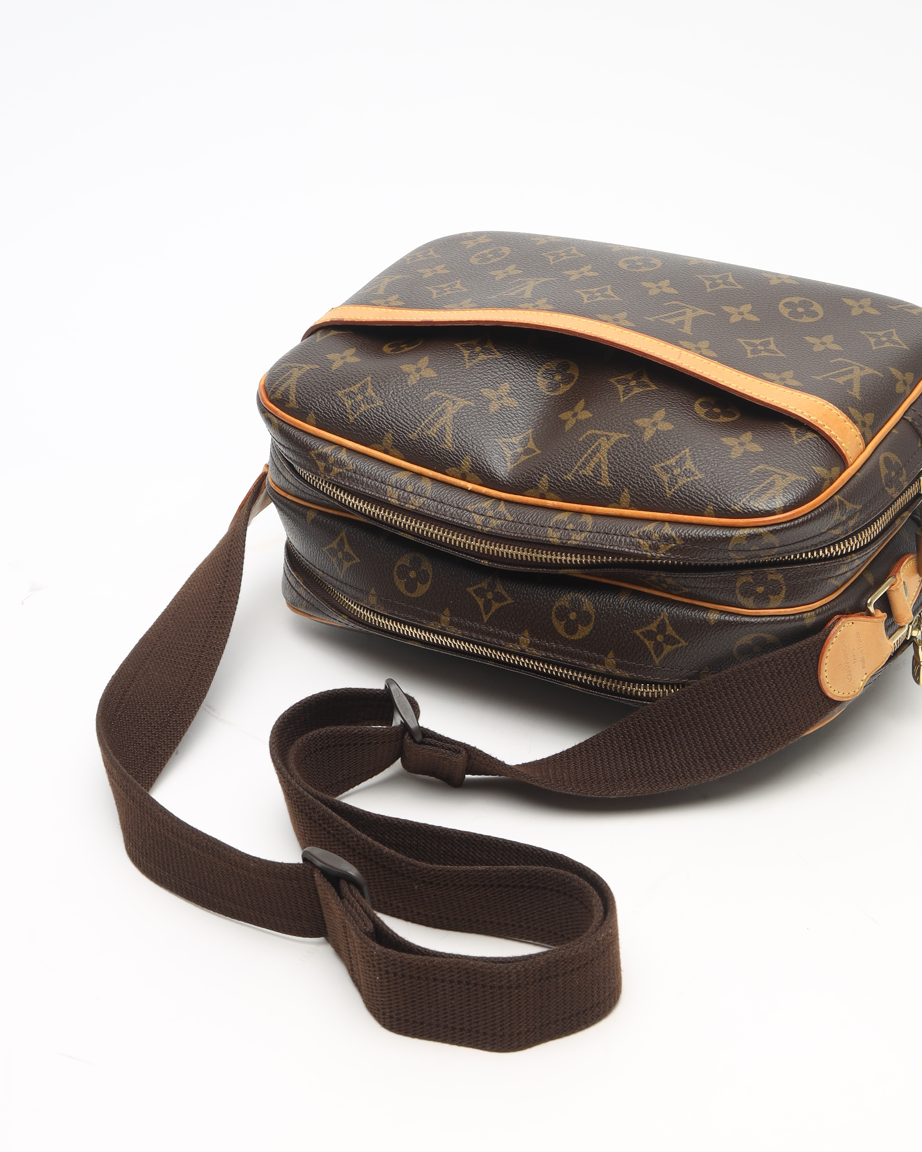 Pre-owned Louis Vuitton Monogram Reporter Pm Bag