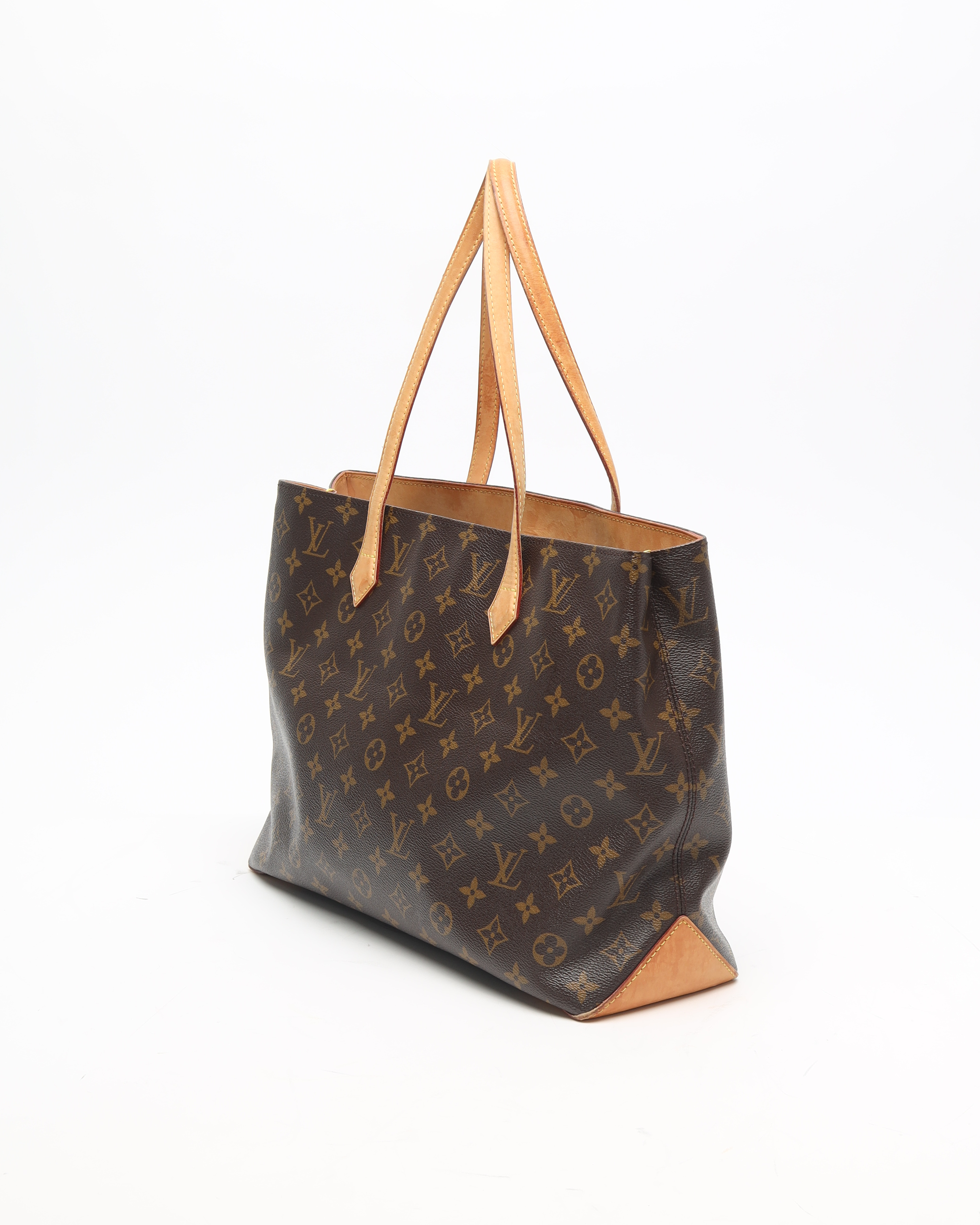 Pre-owned Louis Vuitton Monogram Wilshire Mm Tote