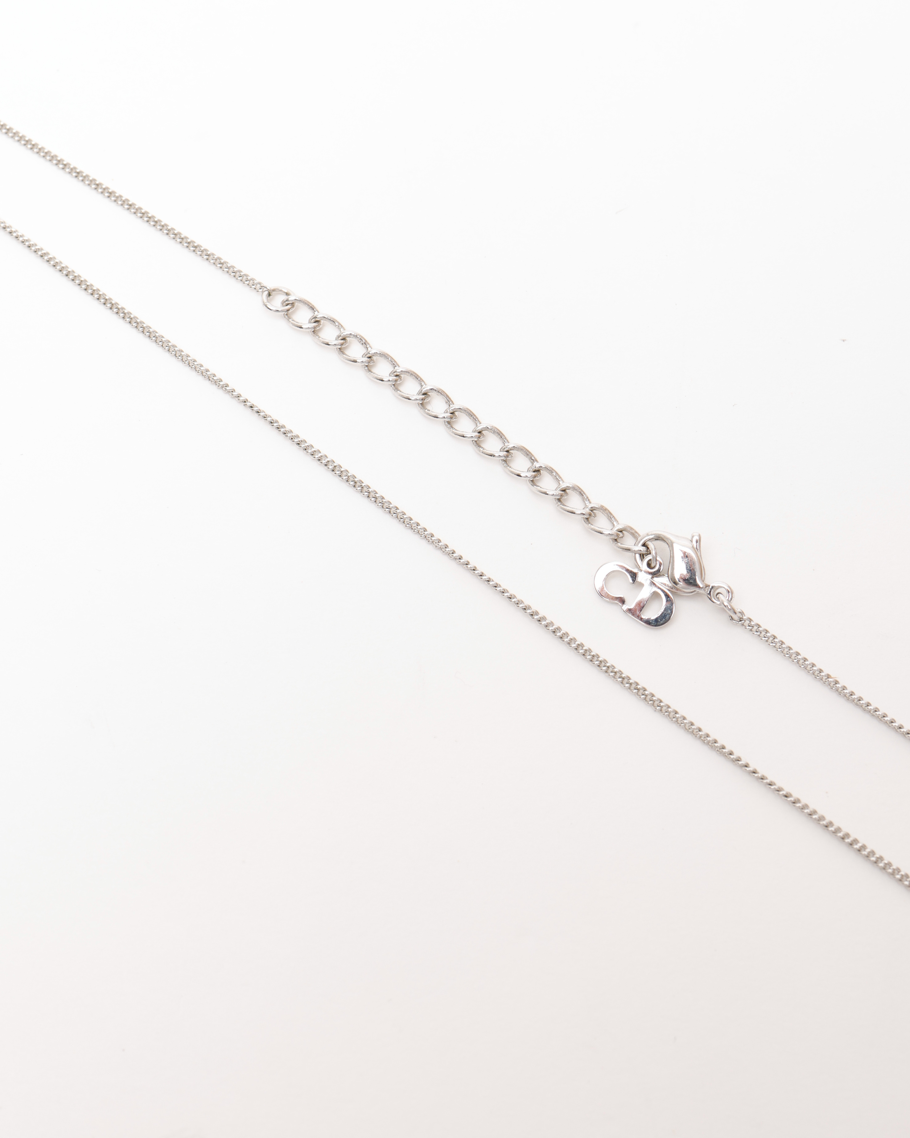 Dior Christian  Vintage Padlock Necklace