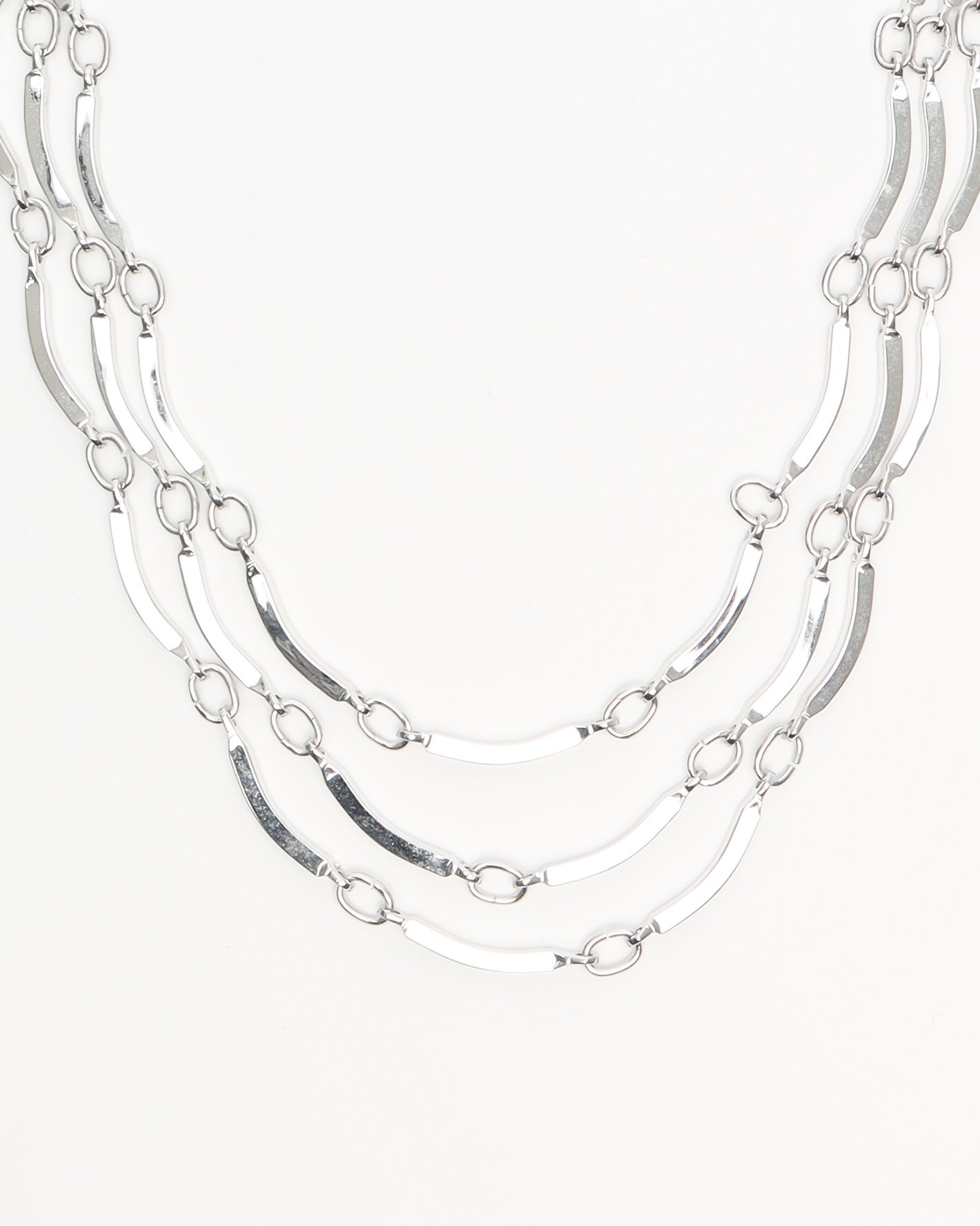 Saint Laurent Silver Necklace