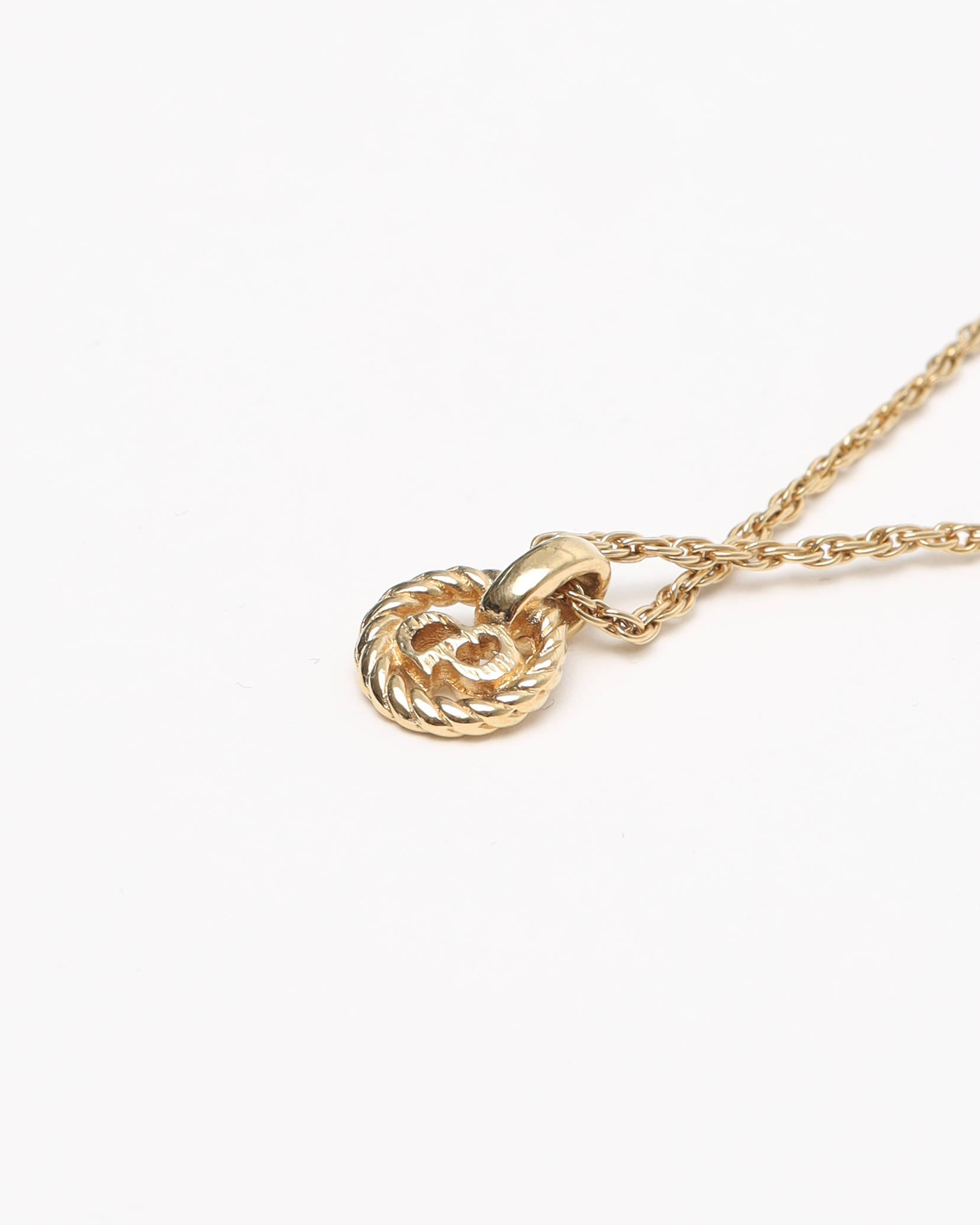 Dior Christian Halskette Cd Twisted Logo