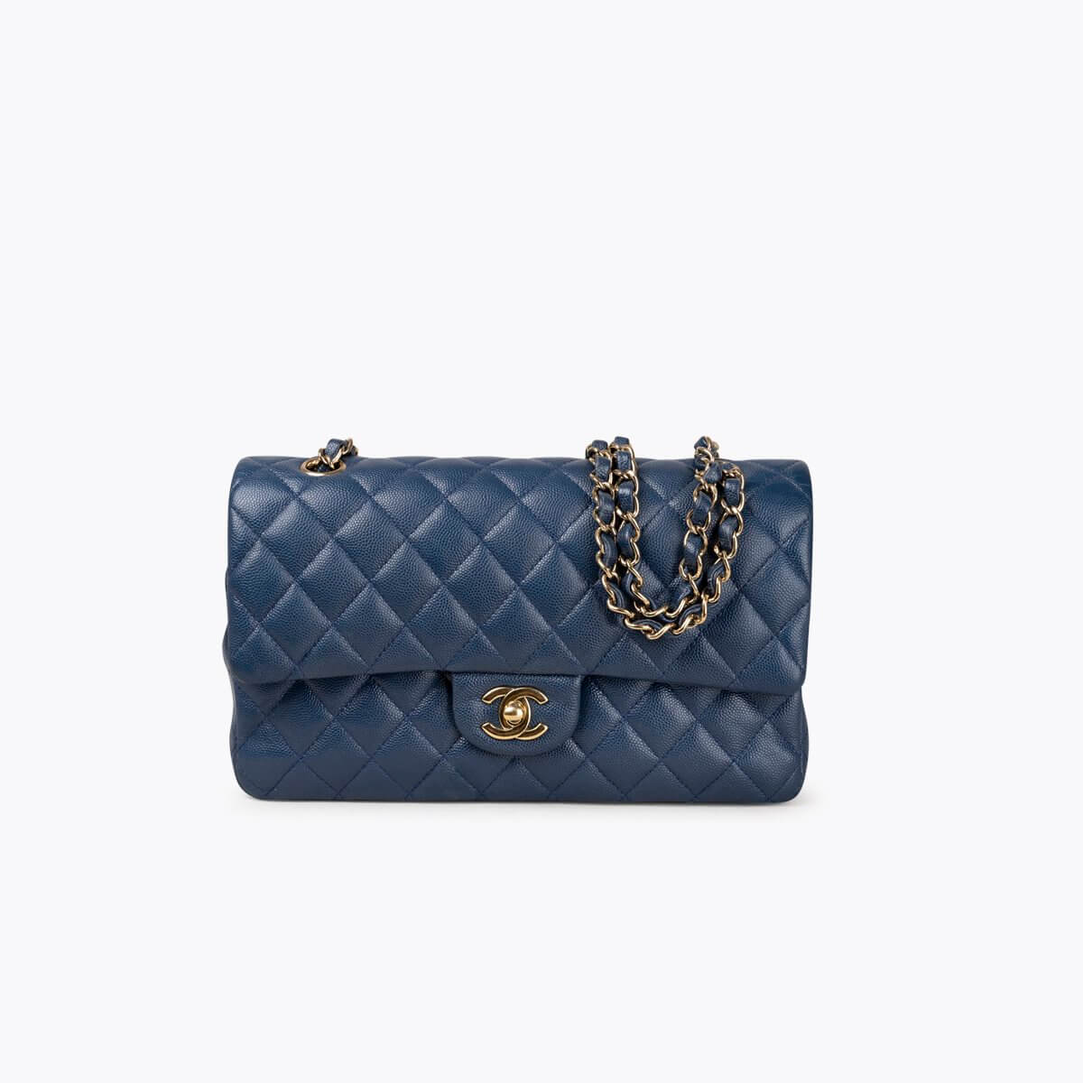 CHANEL Caviar Medium Classic Double Flap Bag