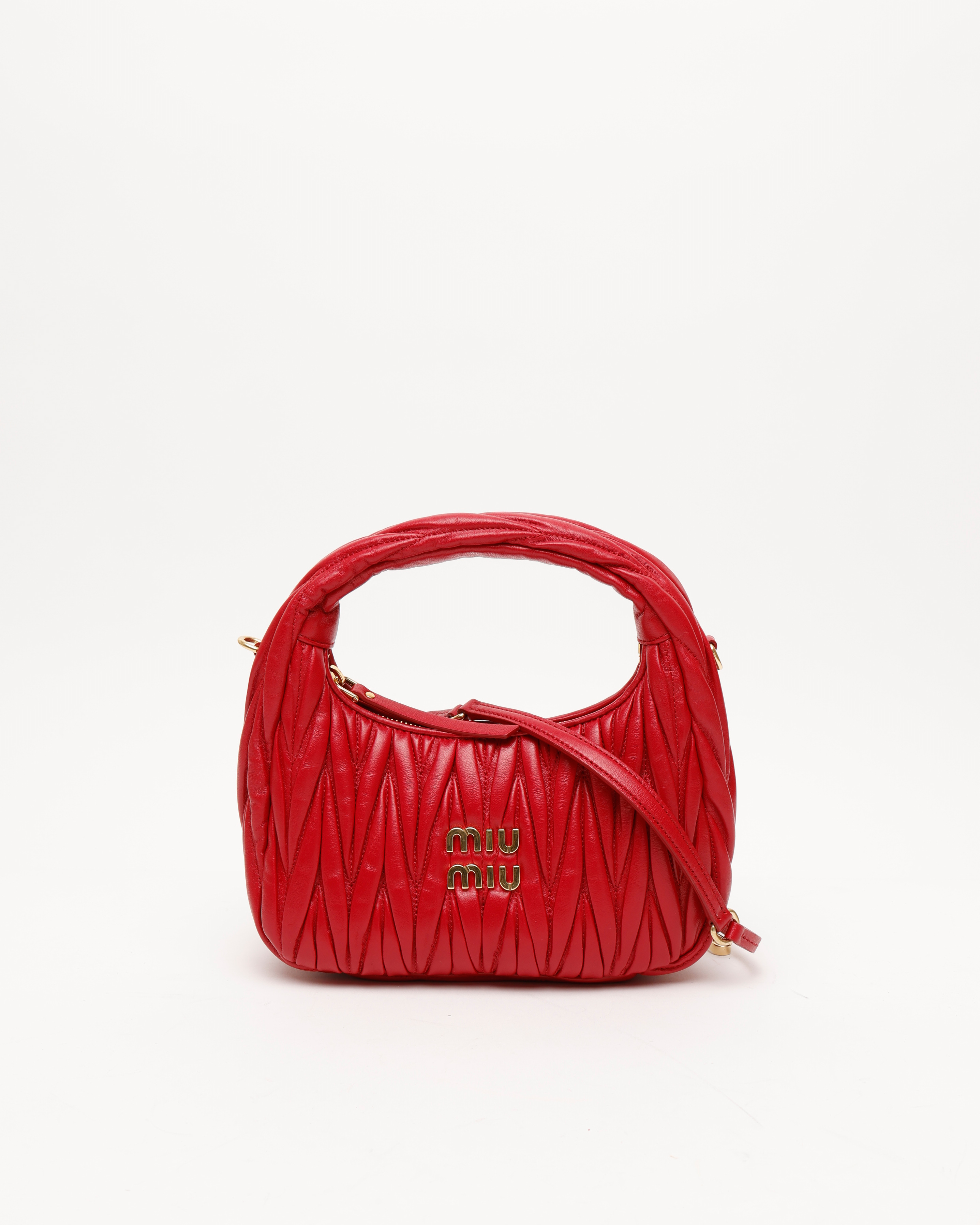 MIU MIU Wander MatelasséHobo Bag