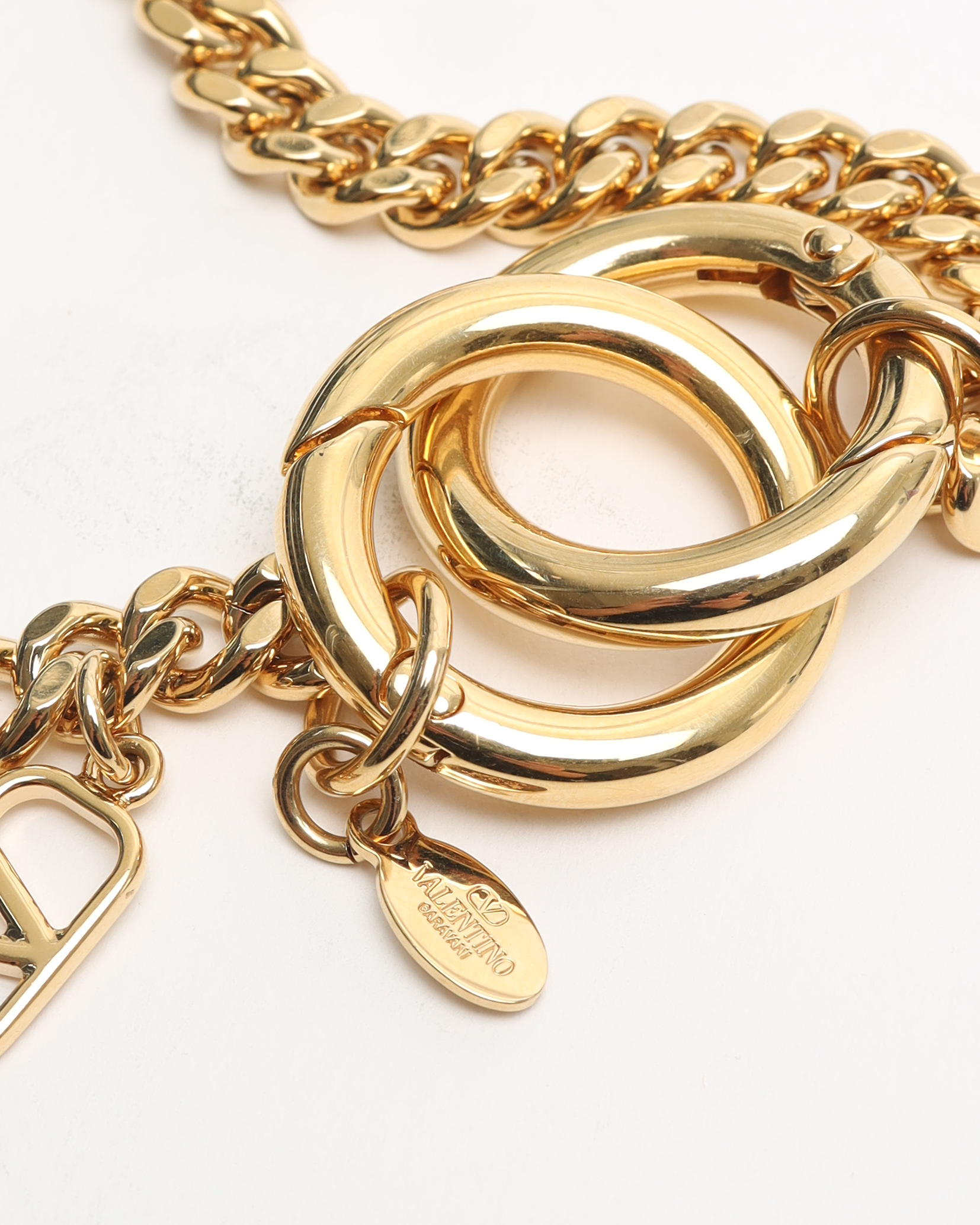 Valentino Gold-tone Bag Charm