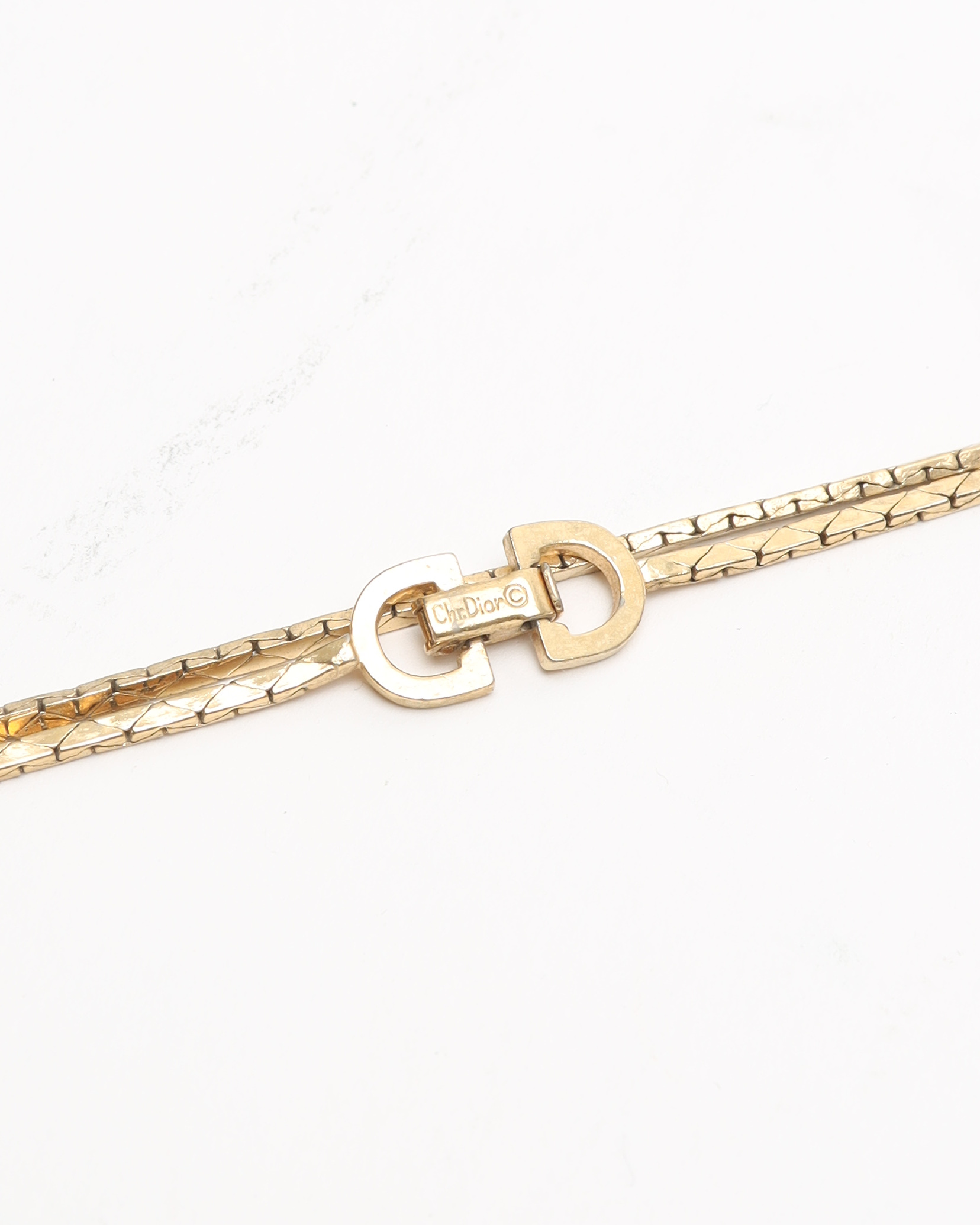 Dior Christian  Vintage Kettenglied-halskette