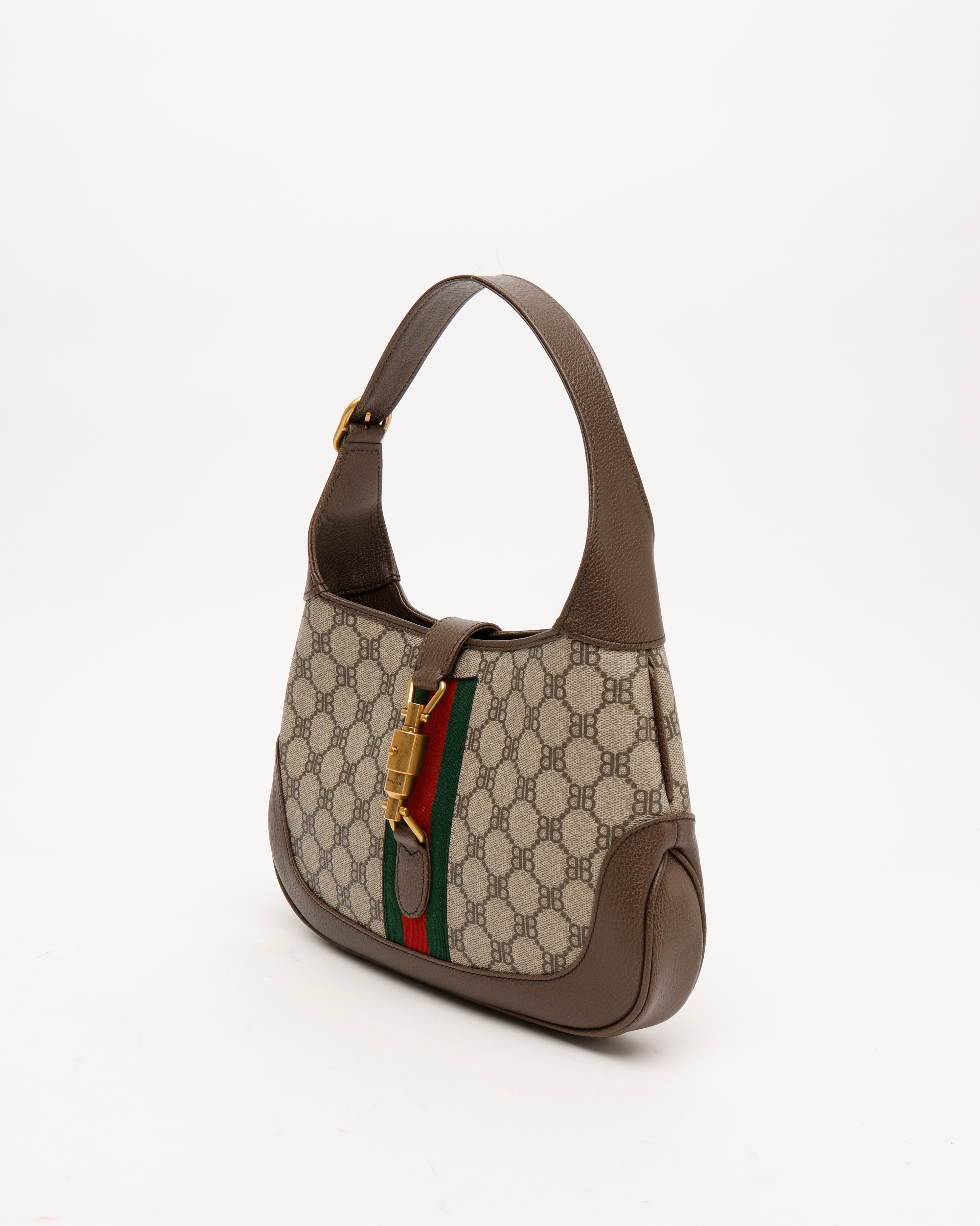 Balenciaga Gucci X The Hacker Project Jackie Small 1961 Hobo Bag