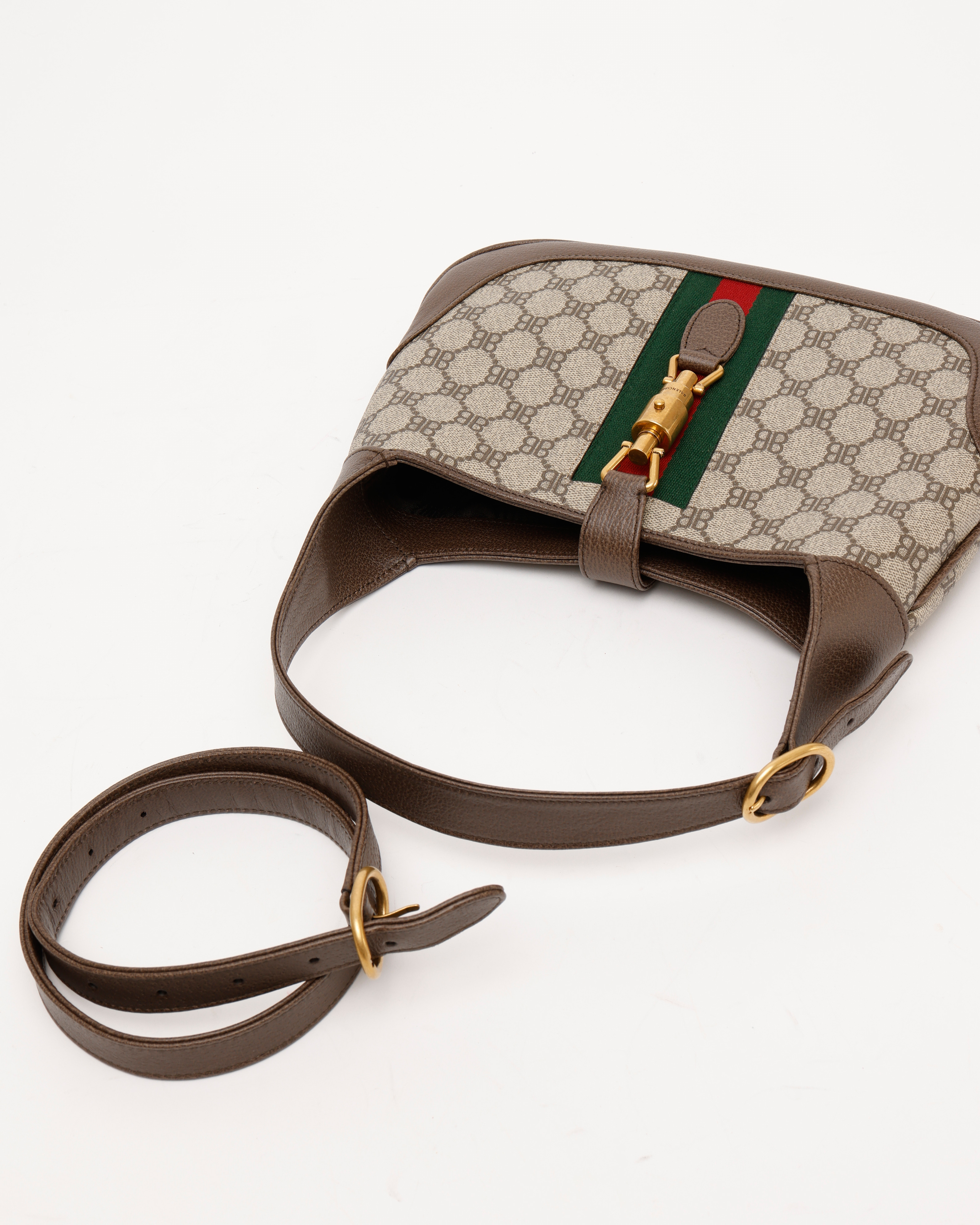 Balenciaga Gucci X The Hacker Project Jackie Small 1961 Hobo Bag