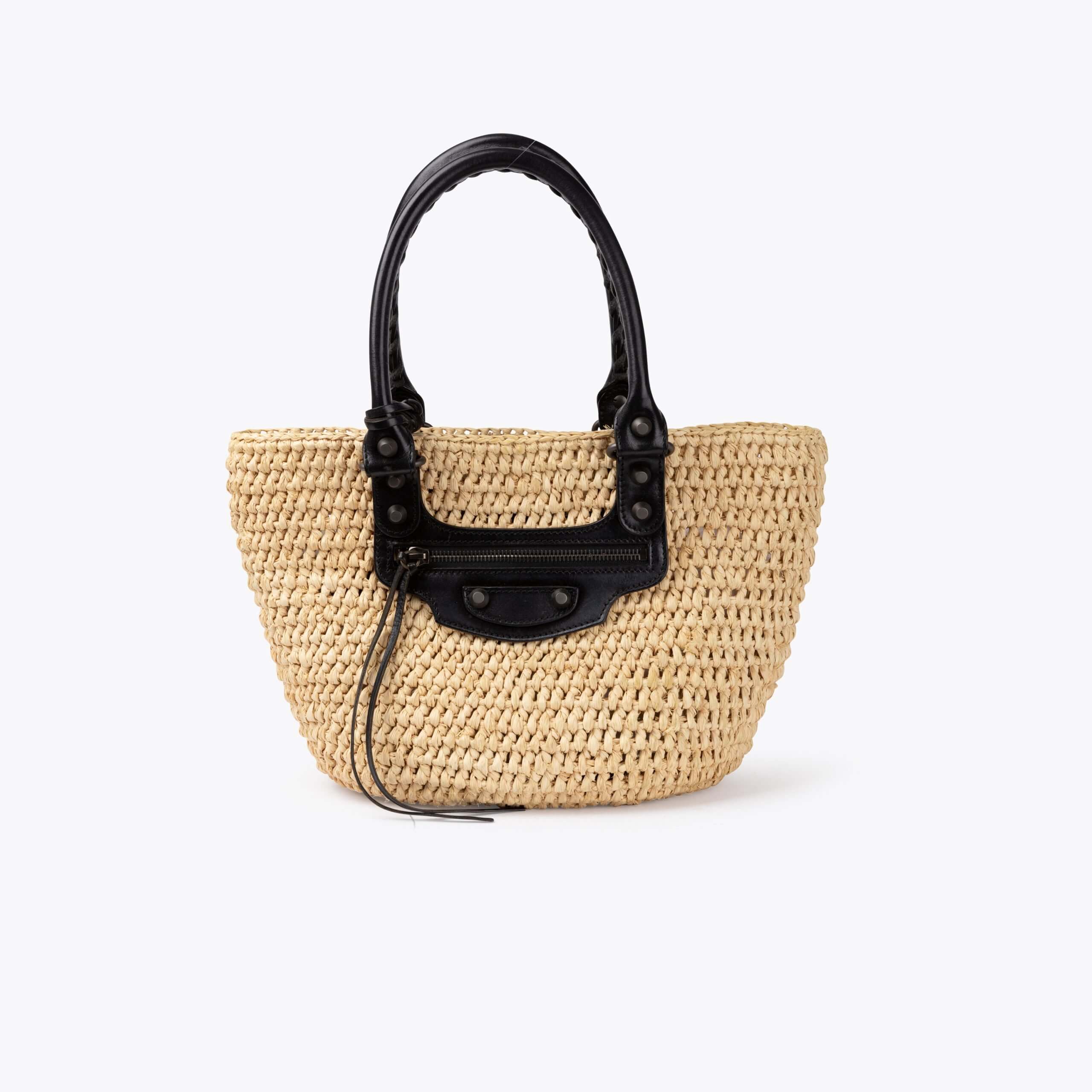 BALENCIAGA Motocross Panier Basket Tote