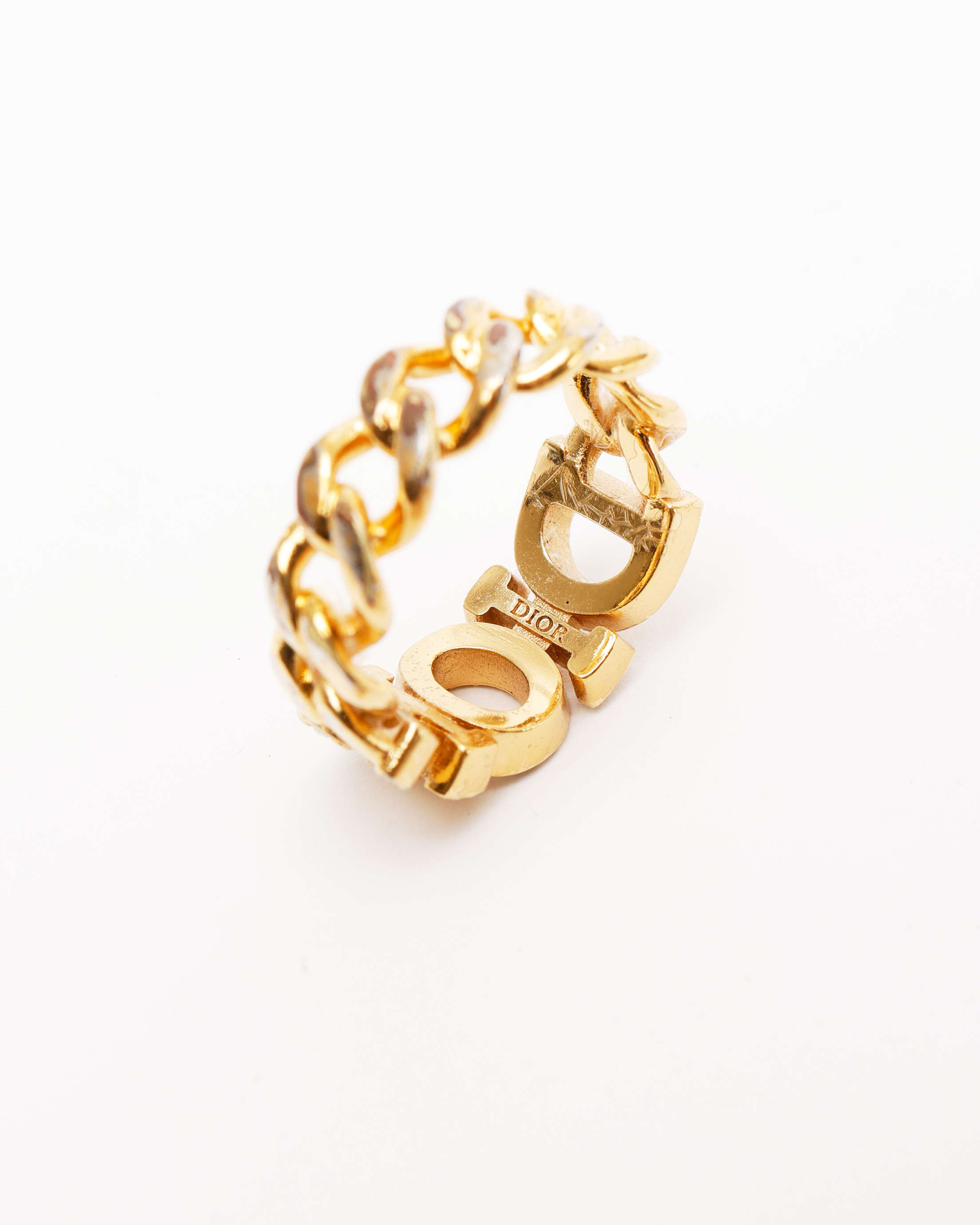 Dior Christian  Rhinestone Ring