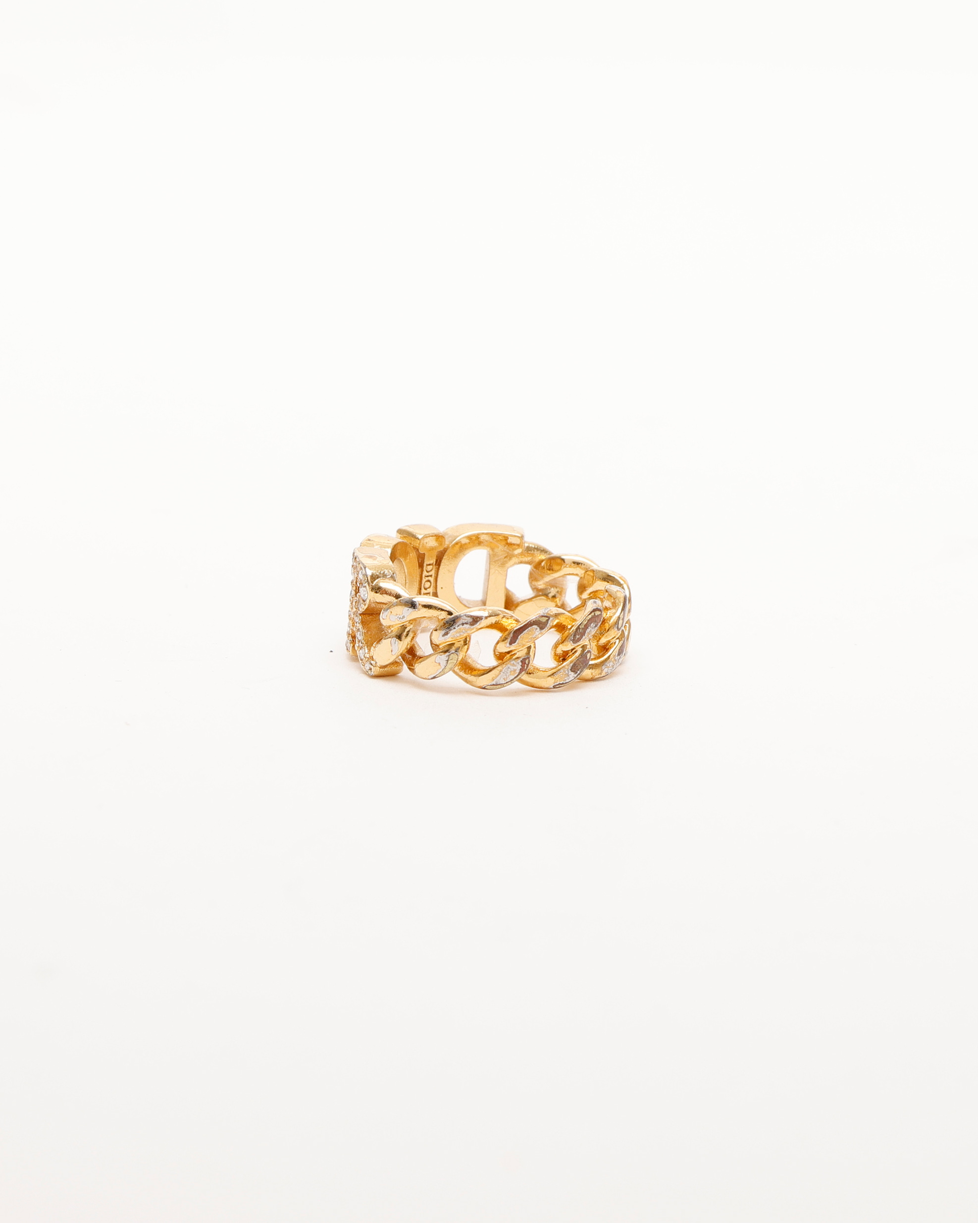 Dior Christian  Rhinestone Ring