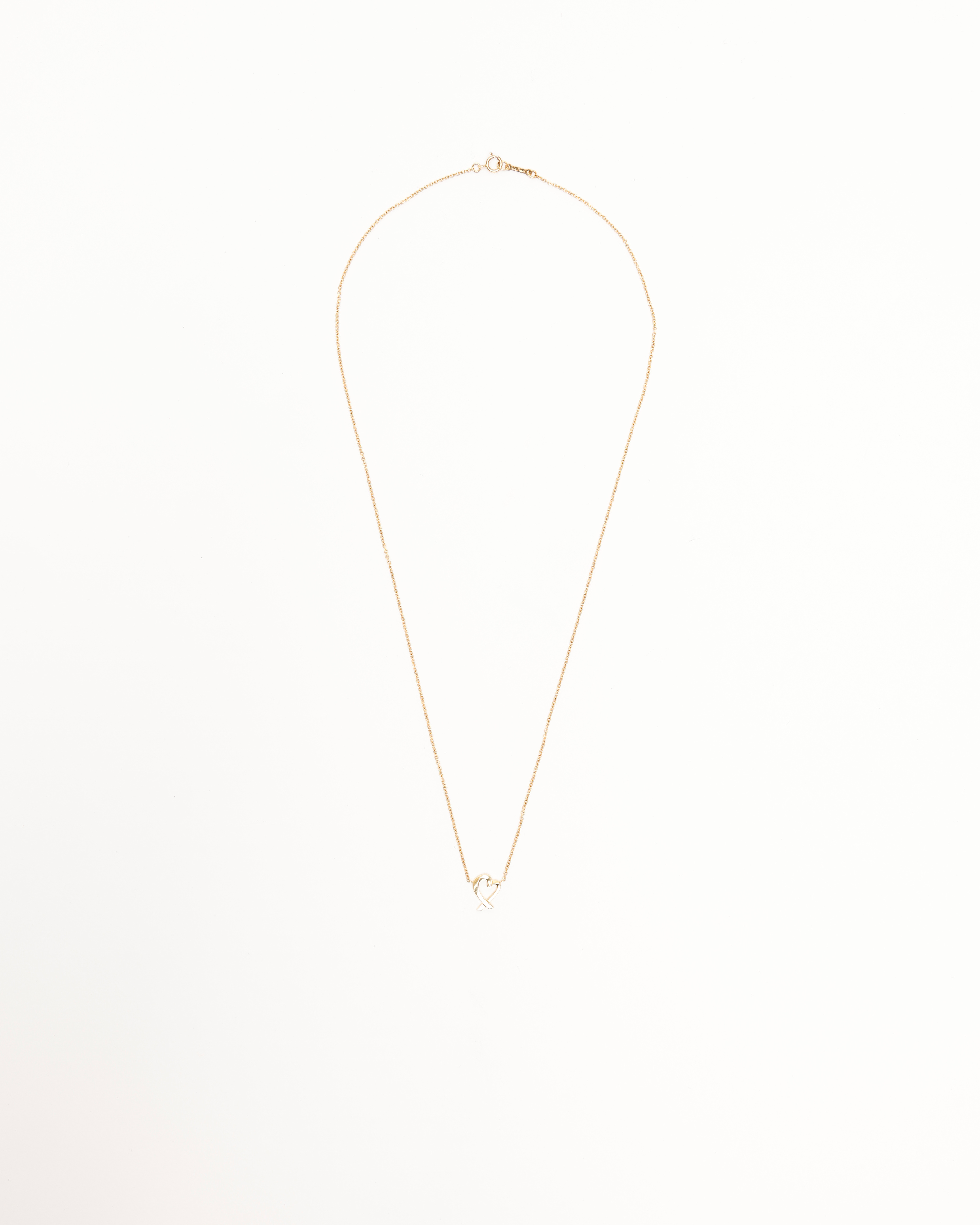 Tiffany & Co Loving Heart Gold Necklace