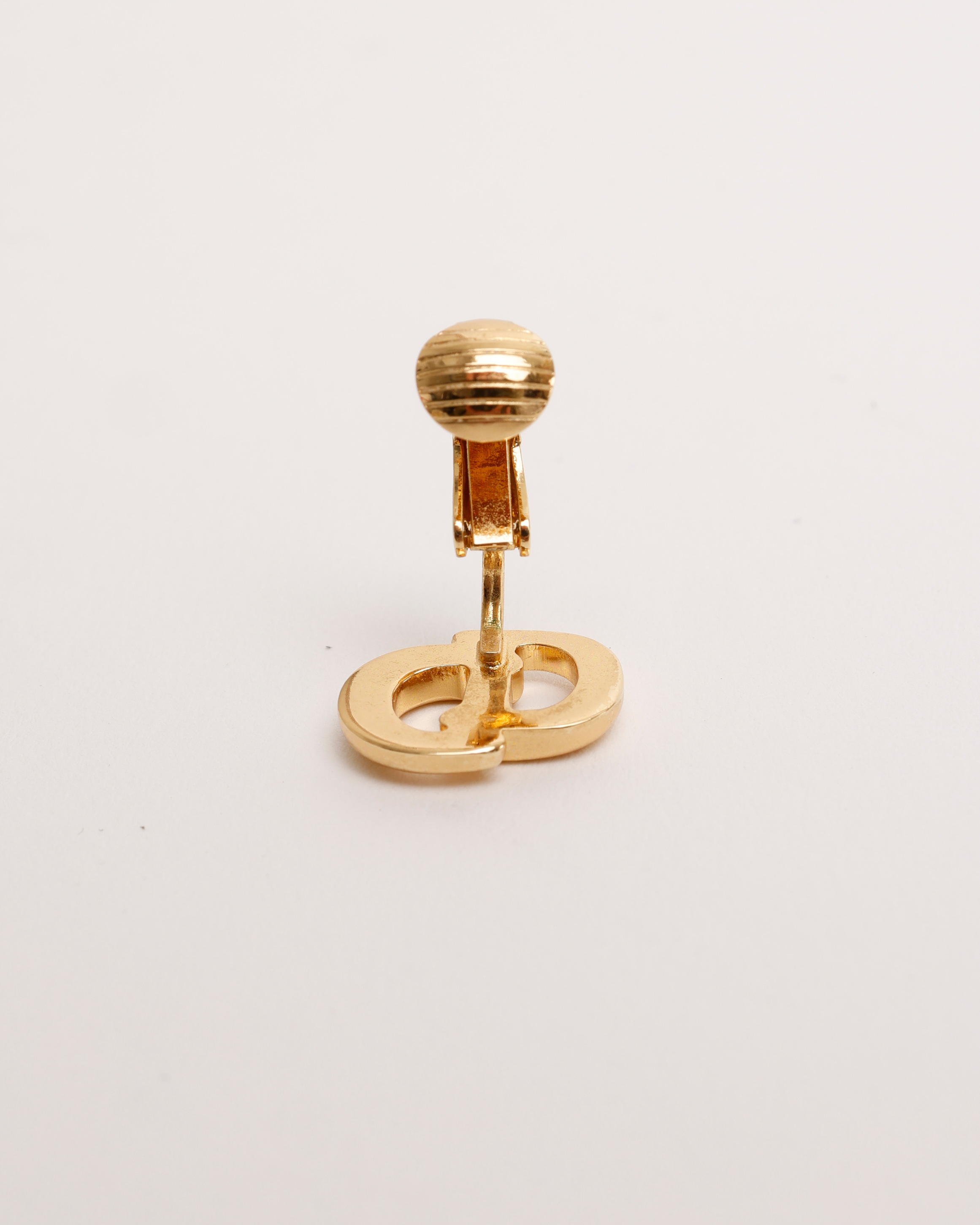 Dior Christian  Cd Clip-on Earrings