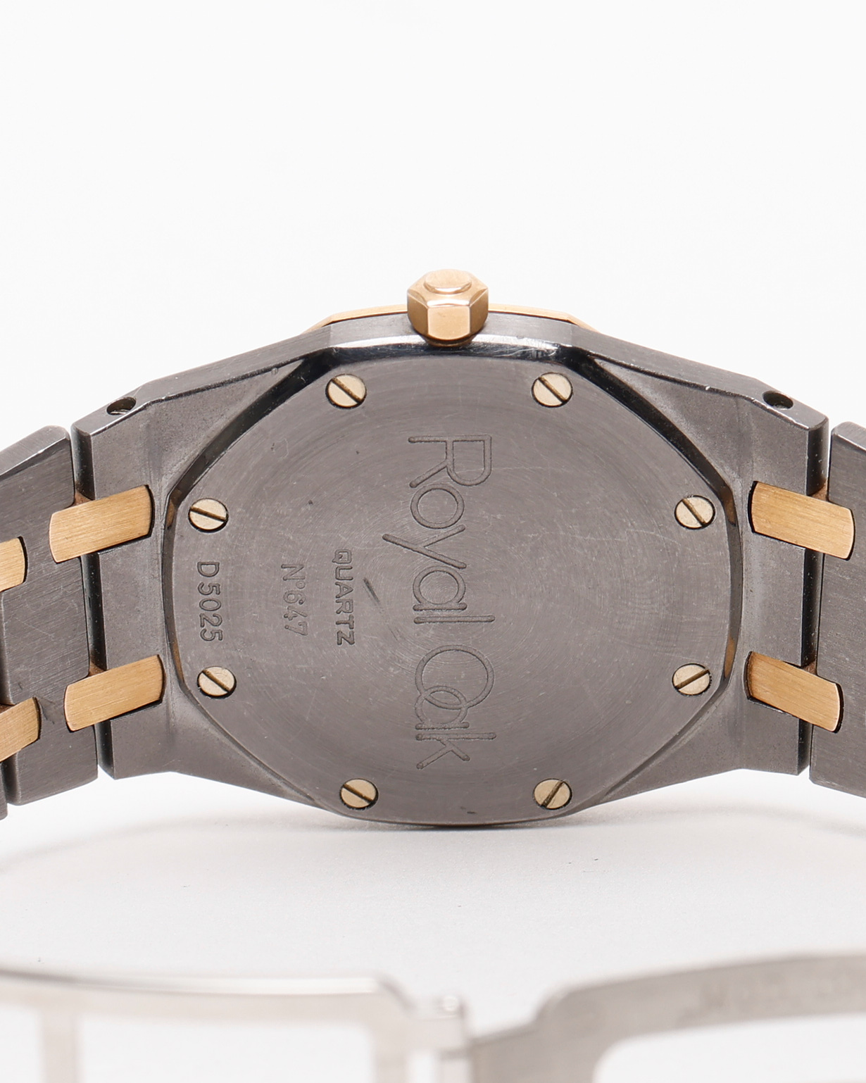Audemars Piguet Royal Oak 33mm Ref 56175tr Rare Tantalum Rose Gold Serviced Watch