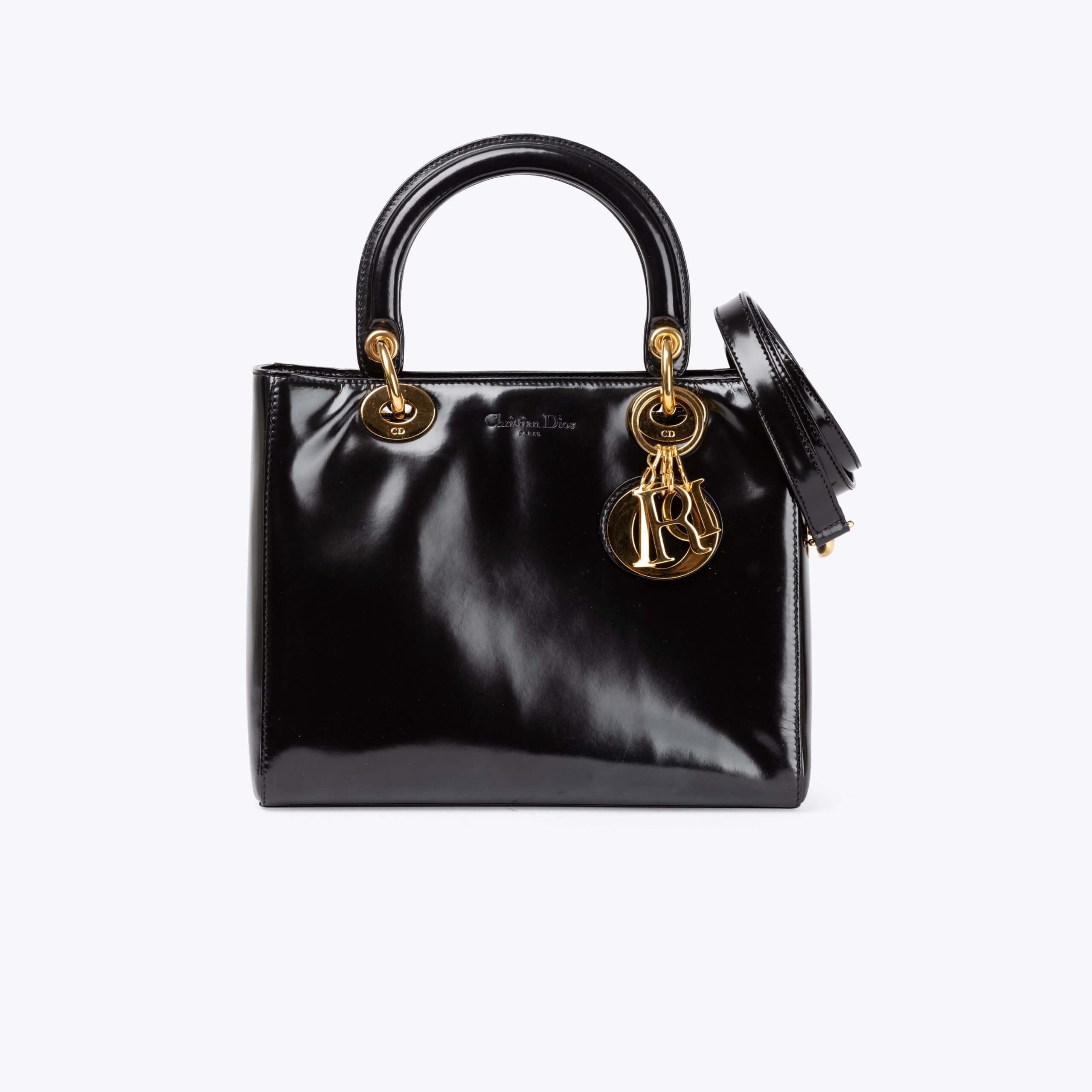 CHRISTIAN DIOR Medium Lady Dior Bag