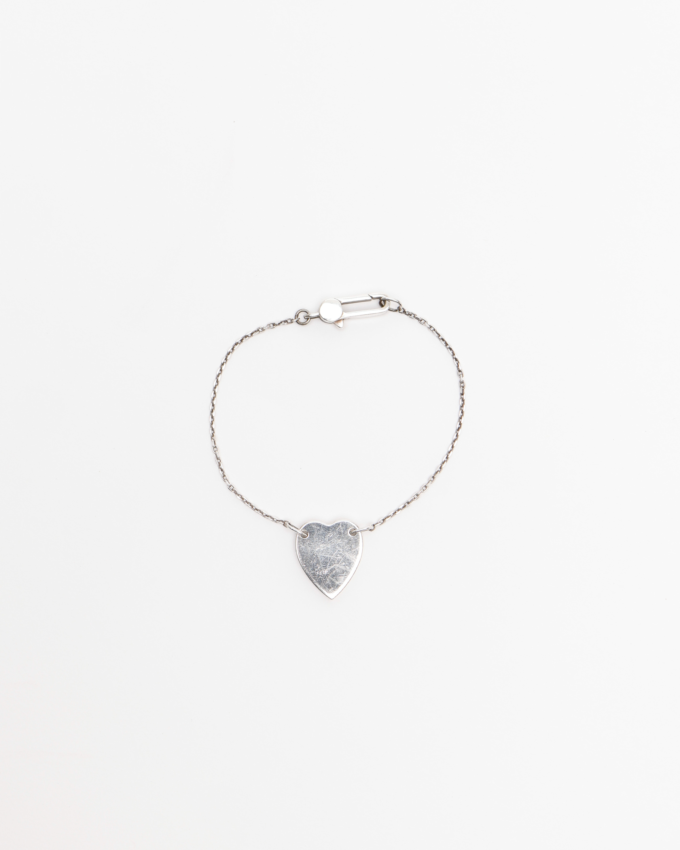 Gucci Heart Silver Bracelet