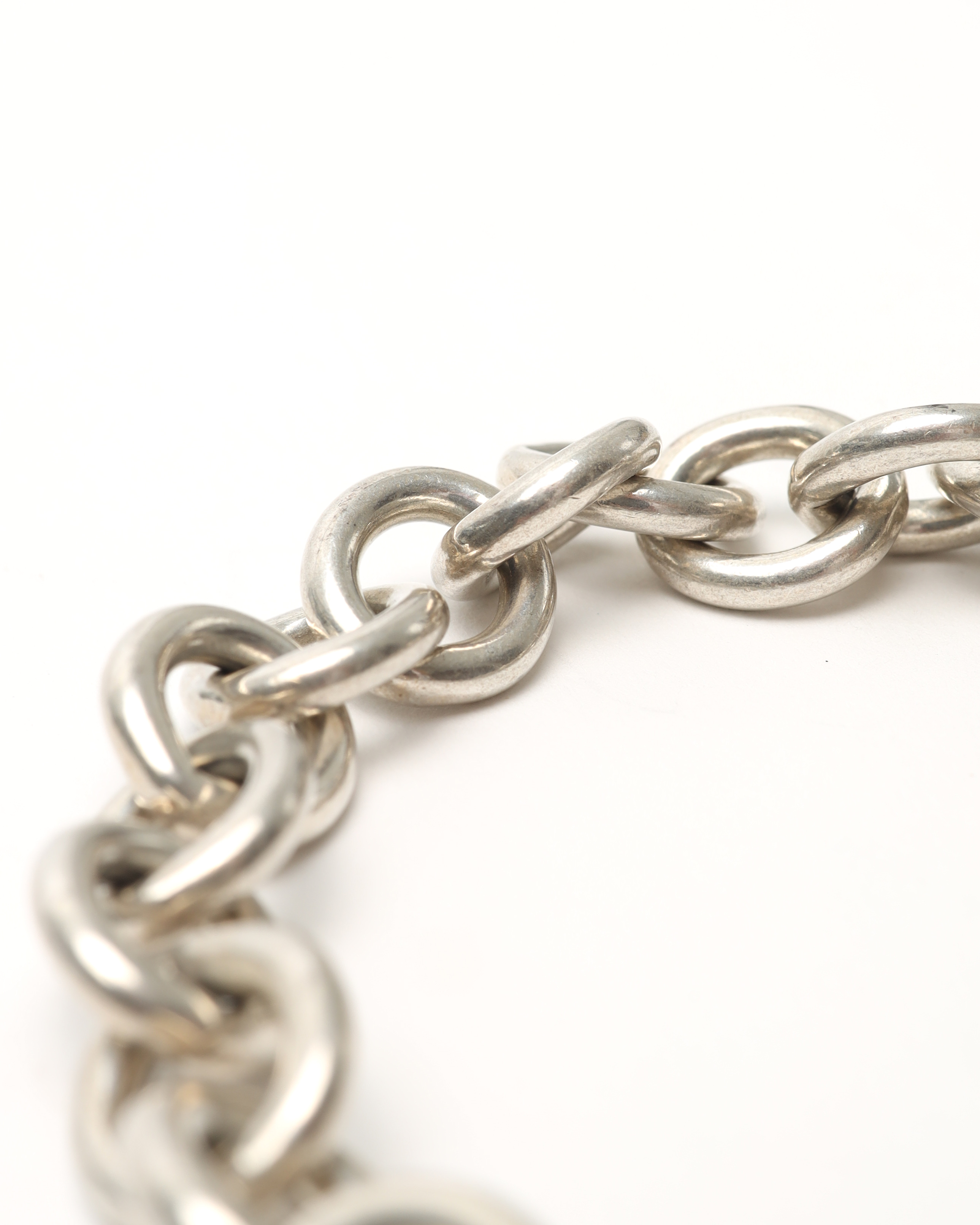 Tiffany & Co Return To Tiffany Heart Charm Silver Bracelet