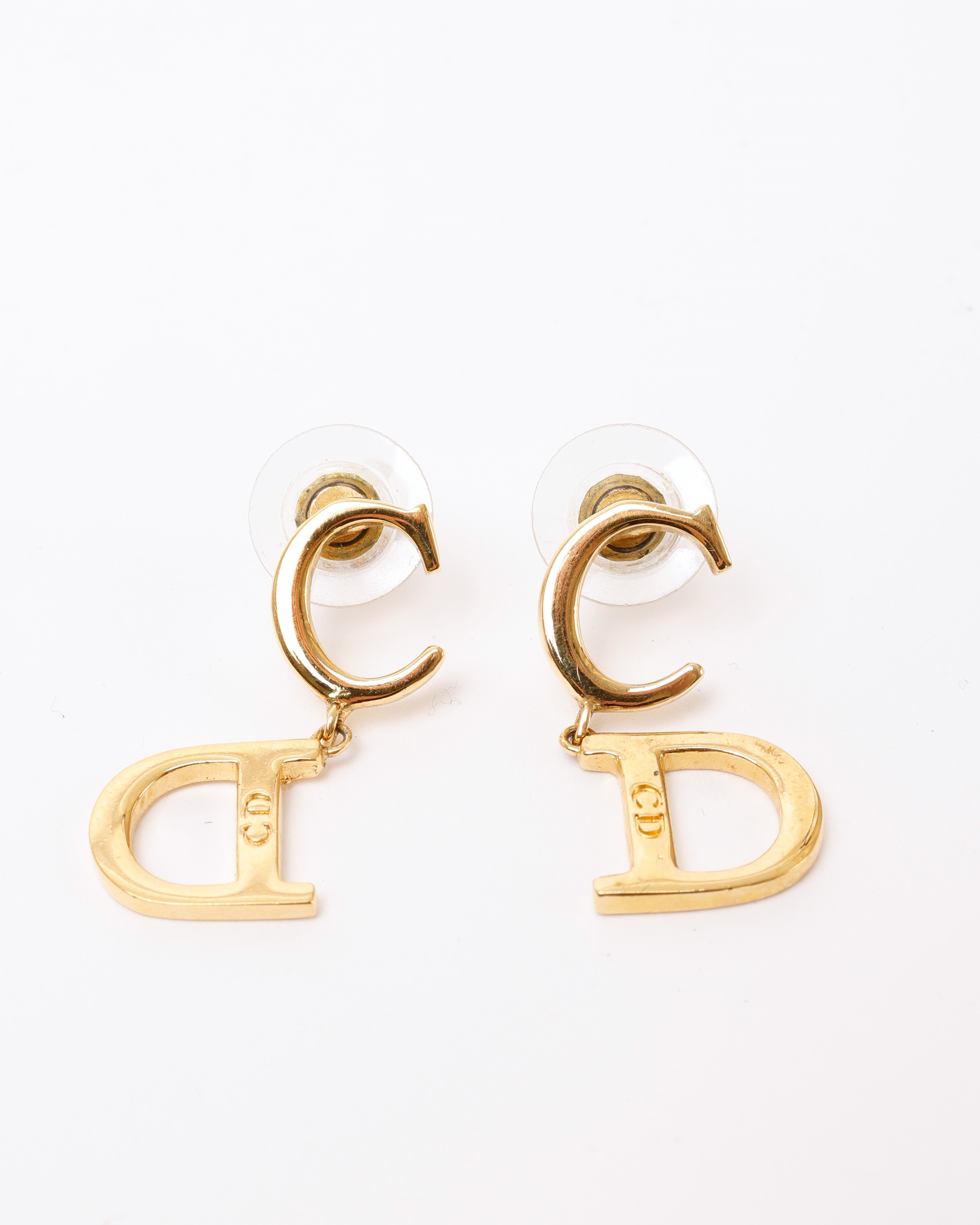 Dior Christian  Cd Earrings