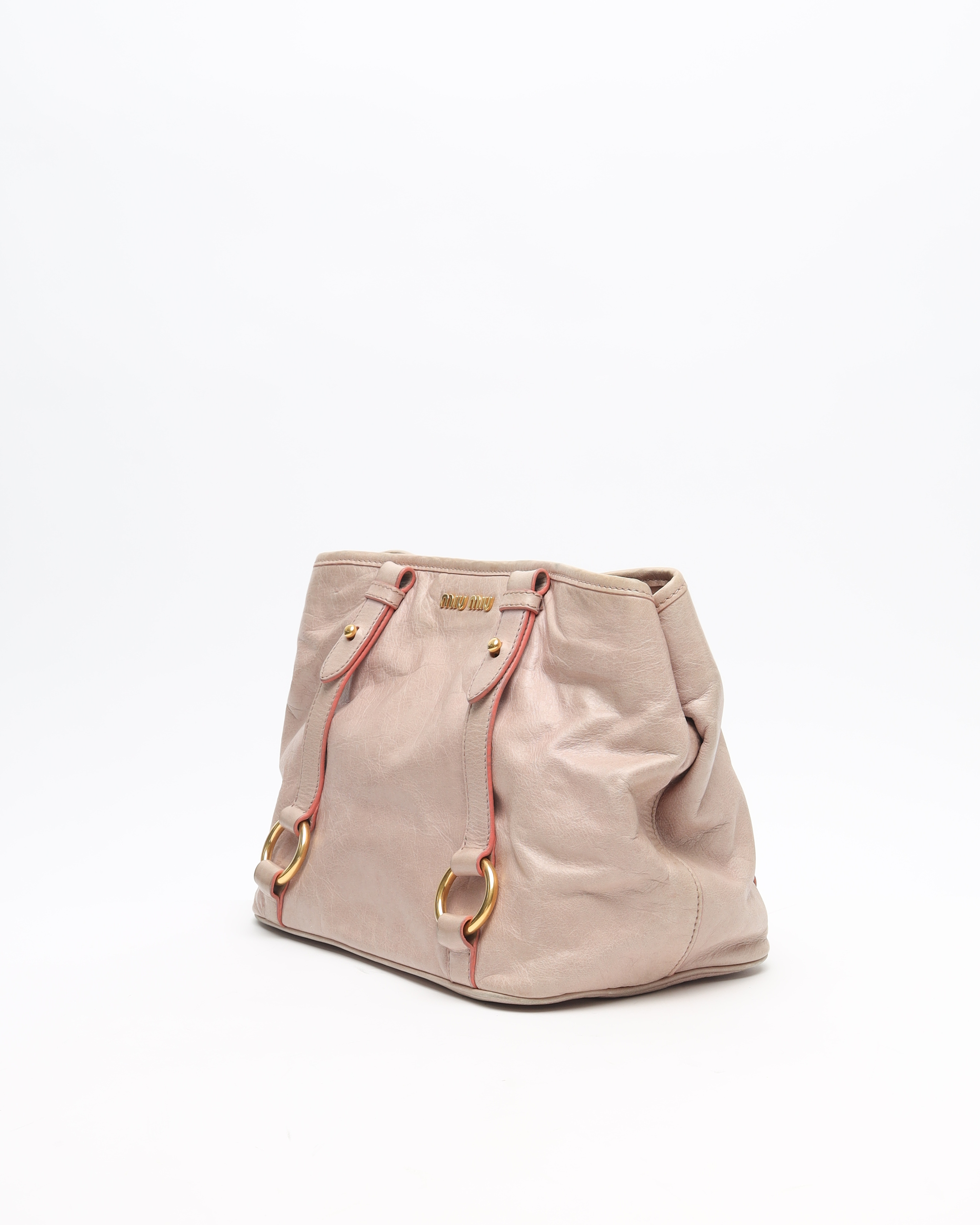 Miu Miu Vitello Shine Tote Bag
