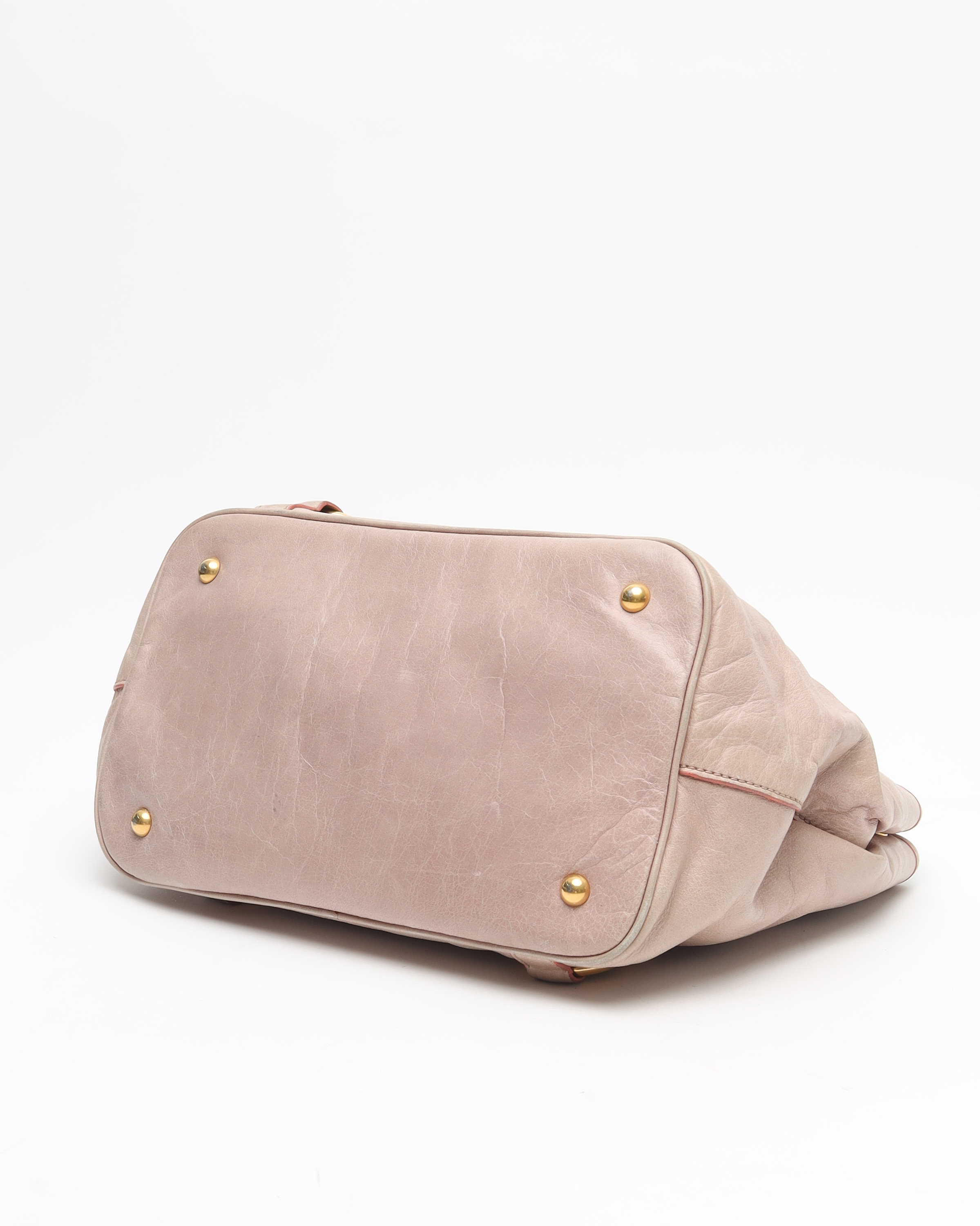 Miu Miu Vitello Shine Tote Bag
