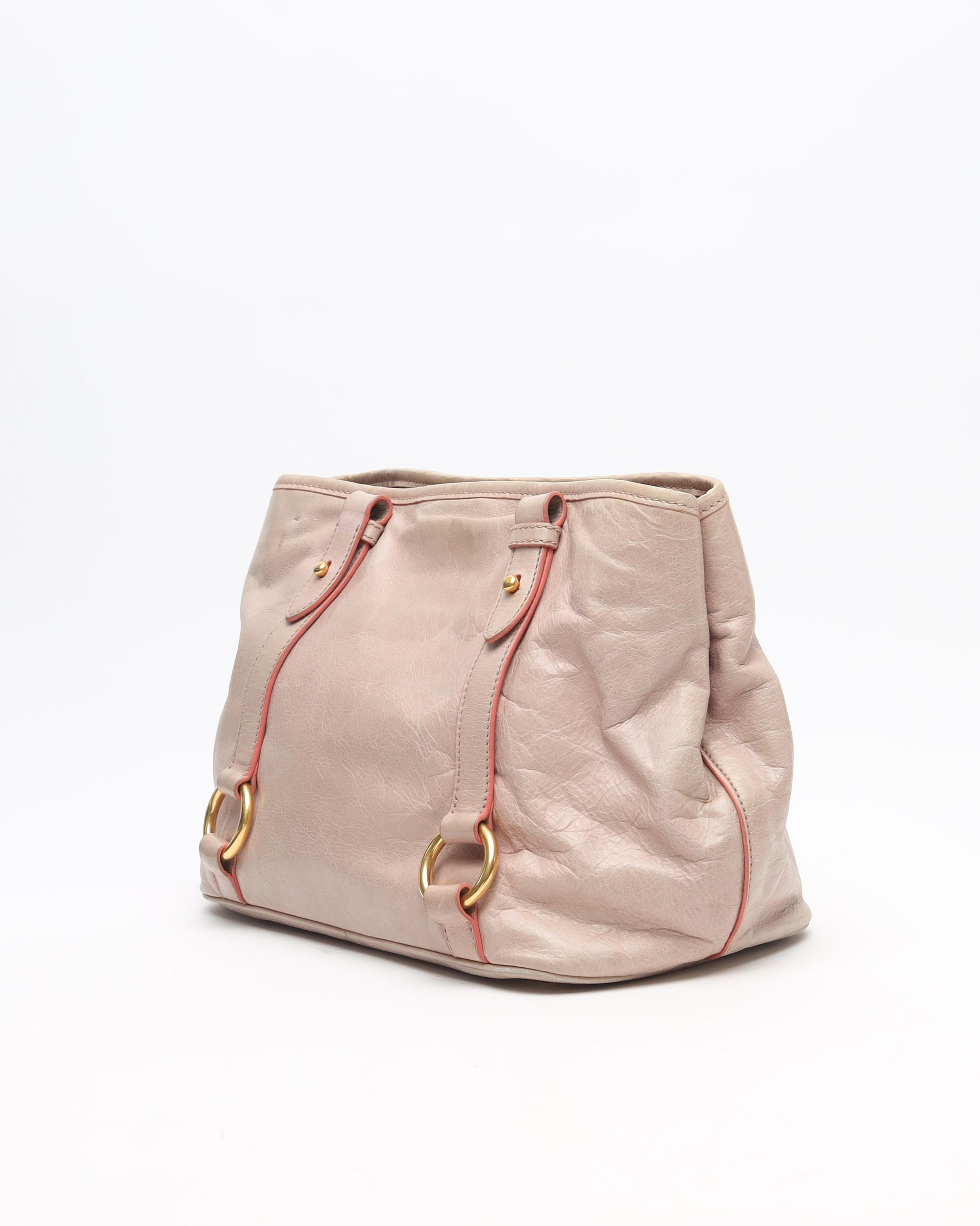 Miu Miu Vitello Shine Tote Bag