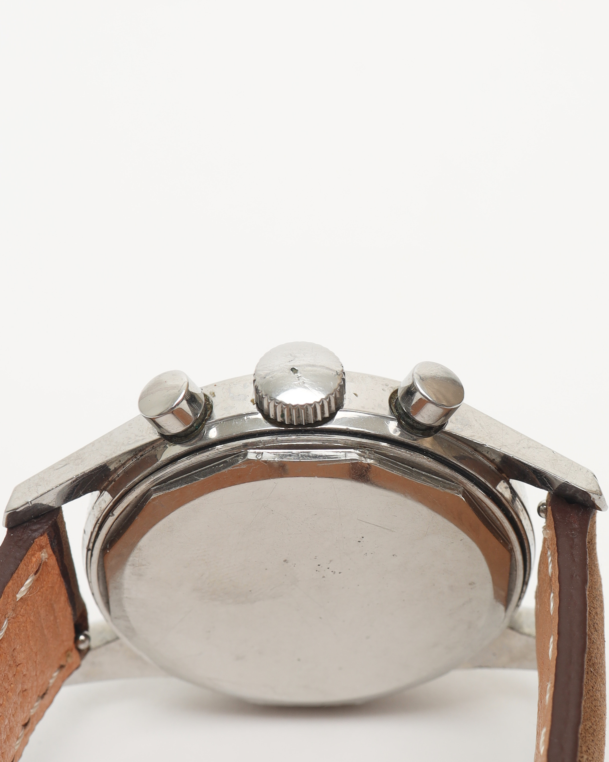 Heuer Carrera 45 36mm Ref 3647n 1963 Watch In Brown