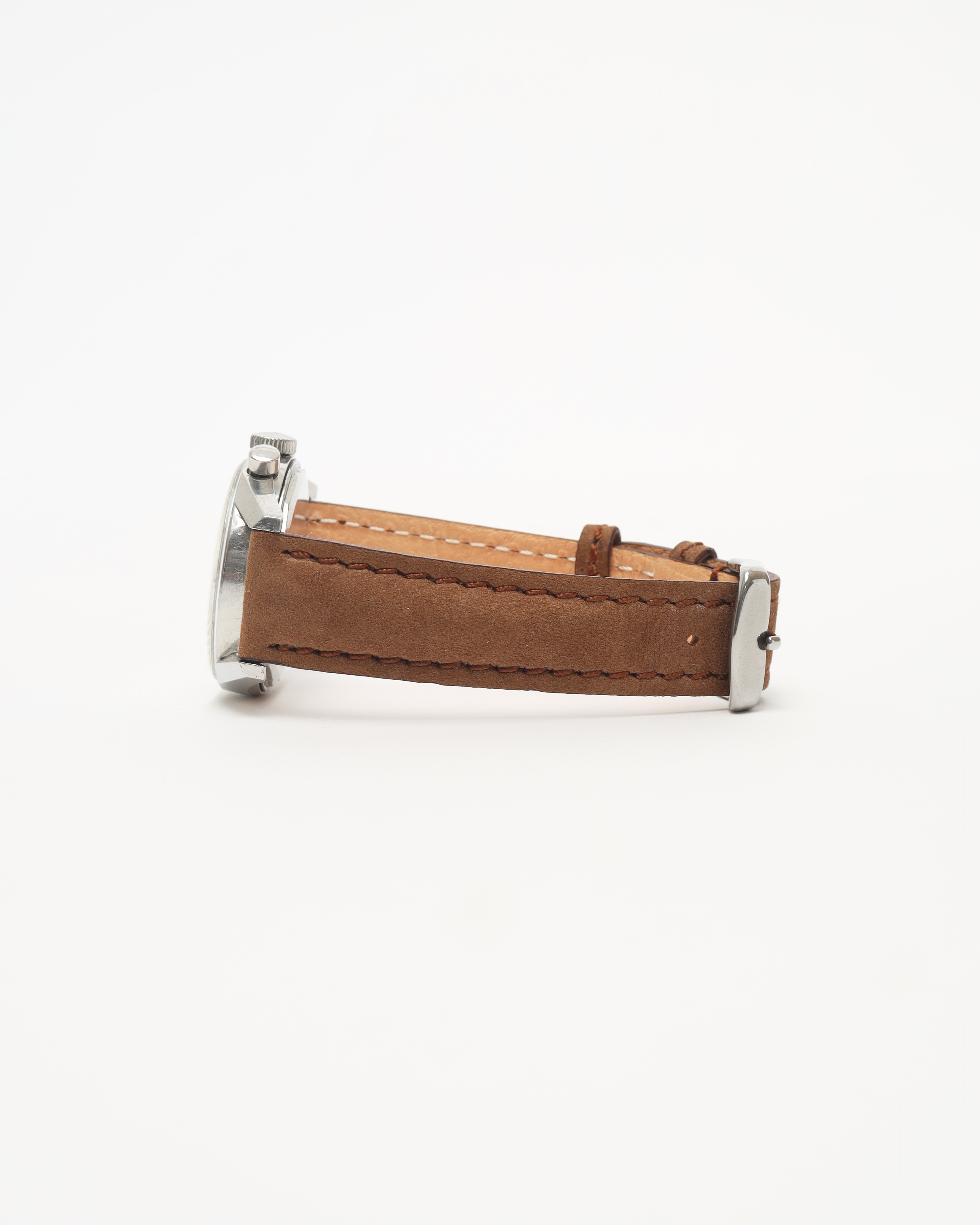 Heuer Carrera 45 36mm Ref 3647n 1963 Watch In Brown