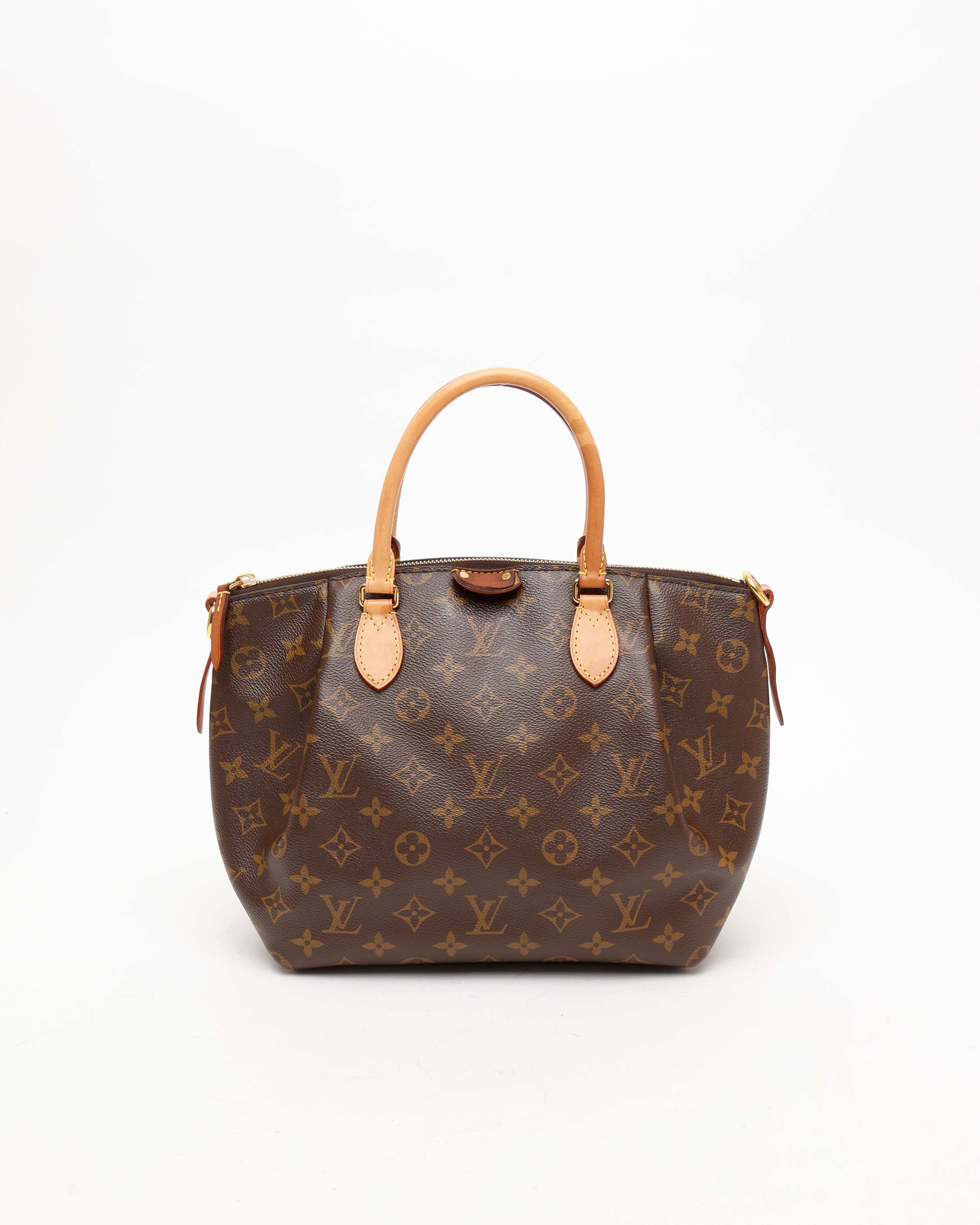 Pre-owned Louis Vuitton Monogram Turenne Pm Bag In Brown
