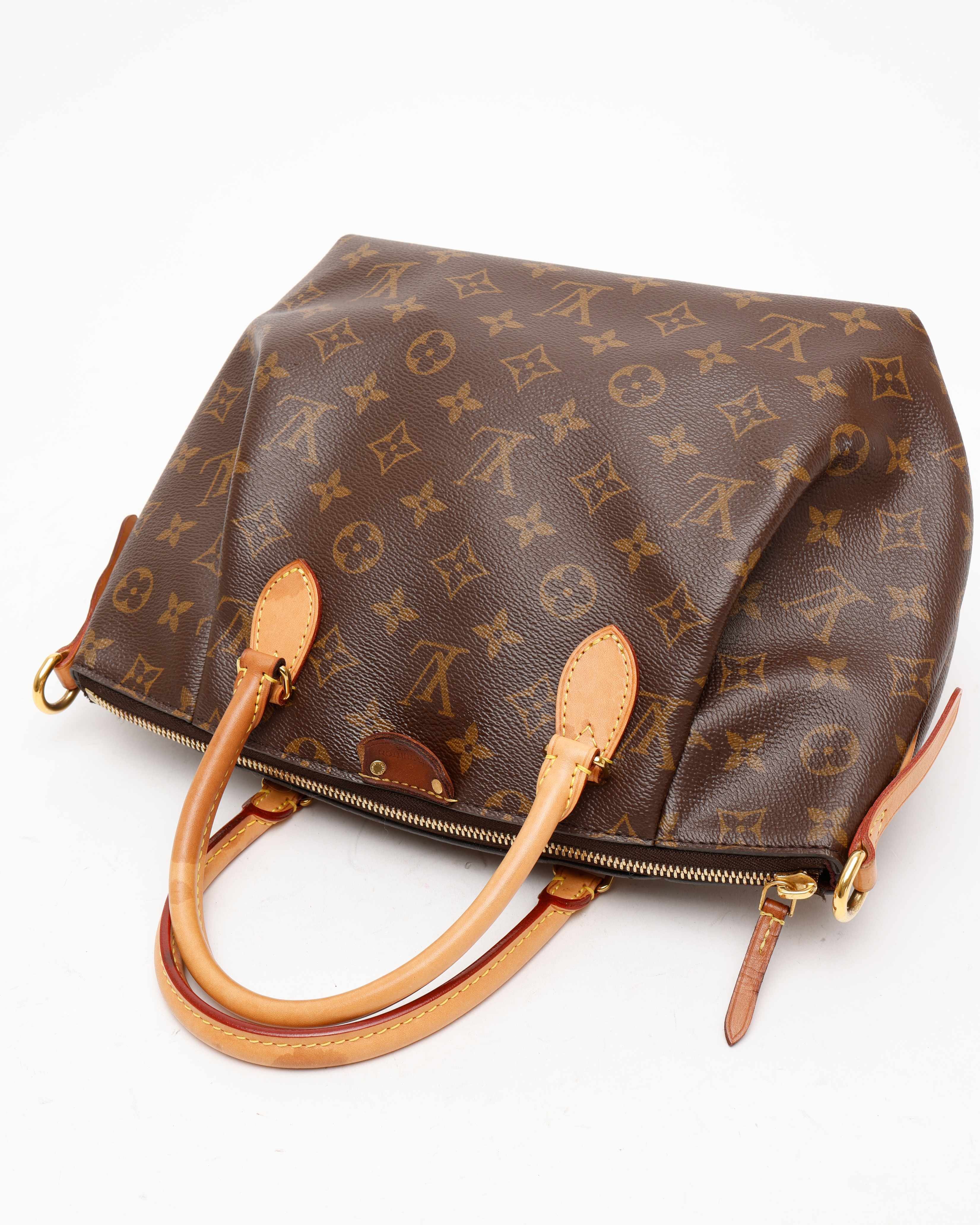 Pre-owned Louis Vuitton Monogram Turenne Pm Bag In Brown