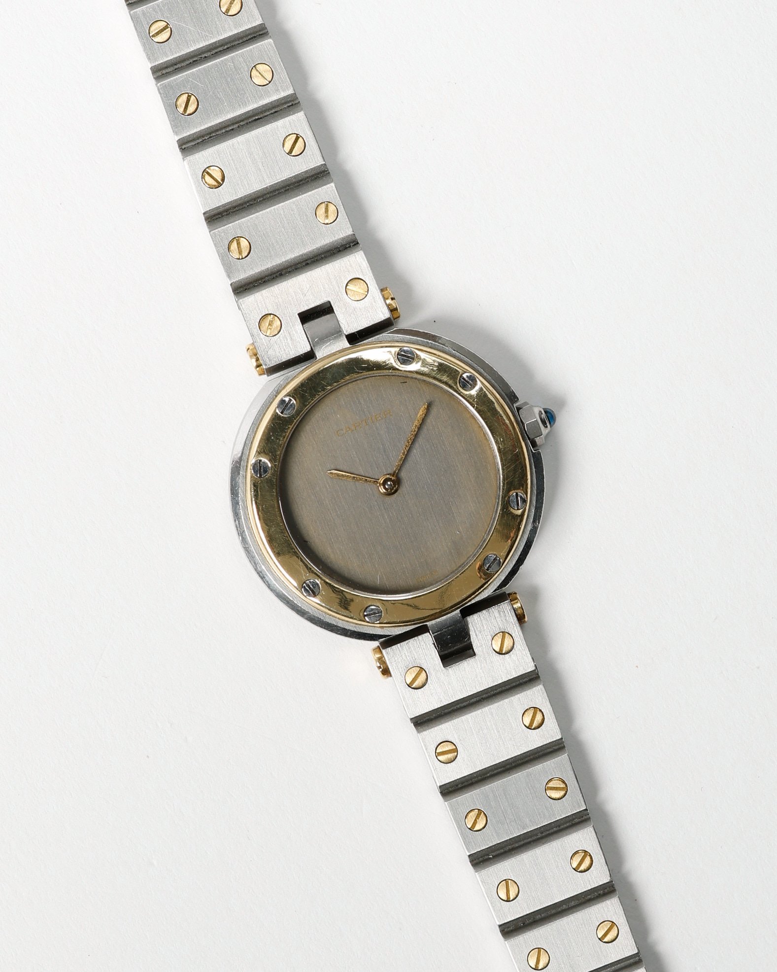 CARTIER Santos Ronde 27mm Ref 8191 Ghost Dial Watch