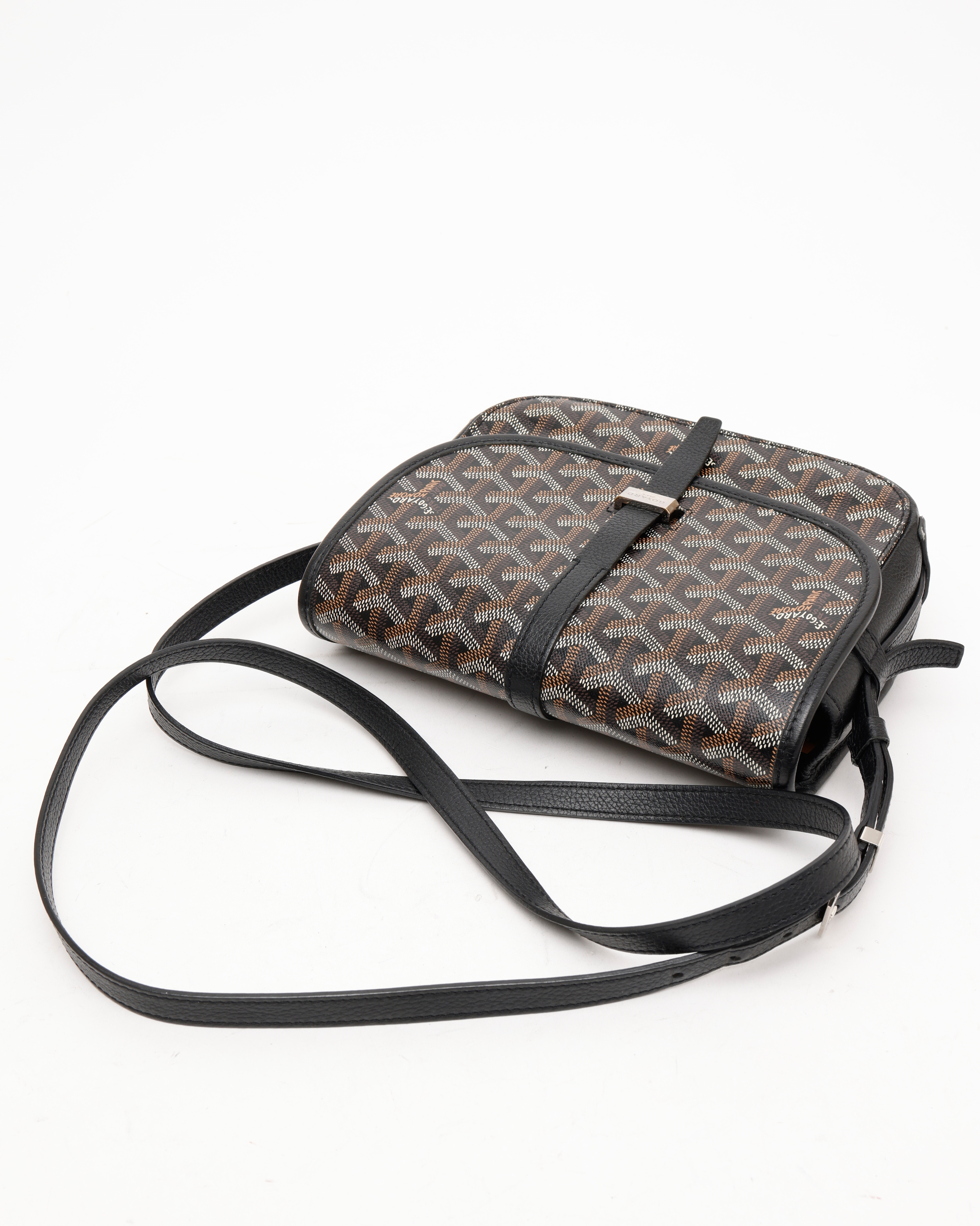 Pre-owned Goyard Belvedere Ii Pm Bag