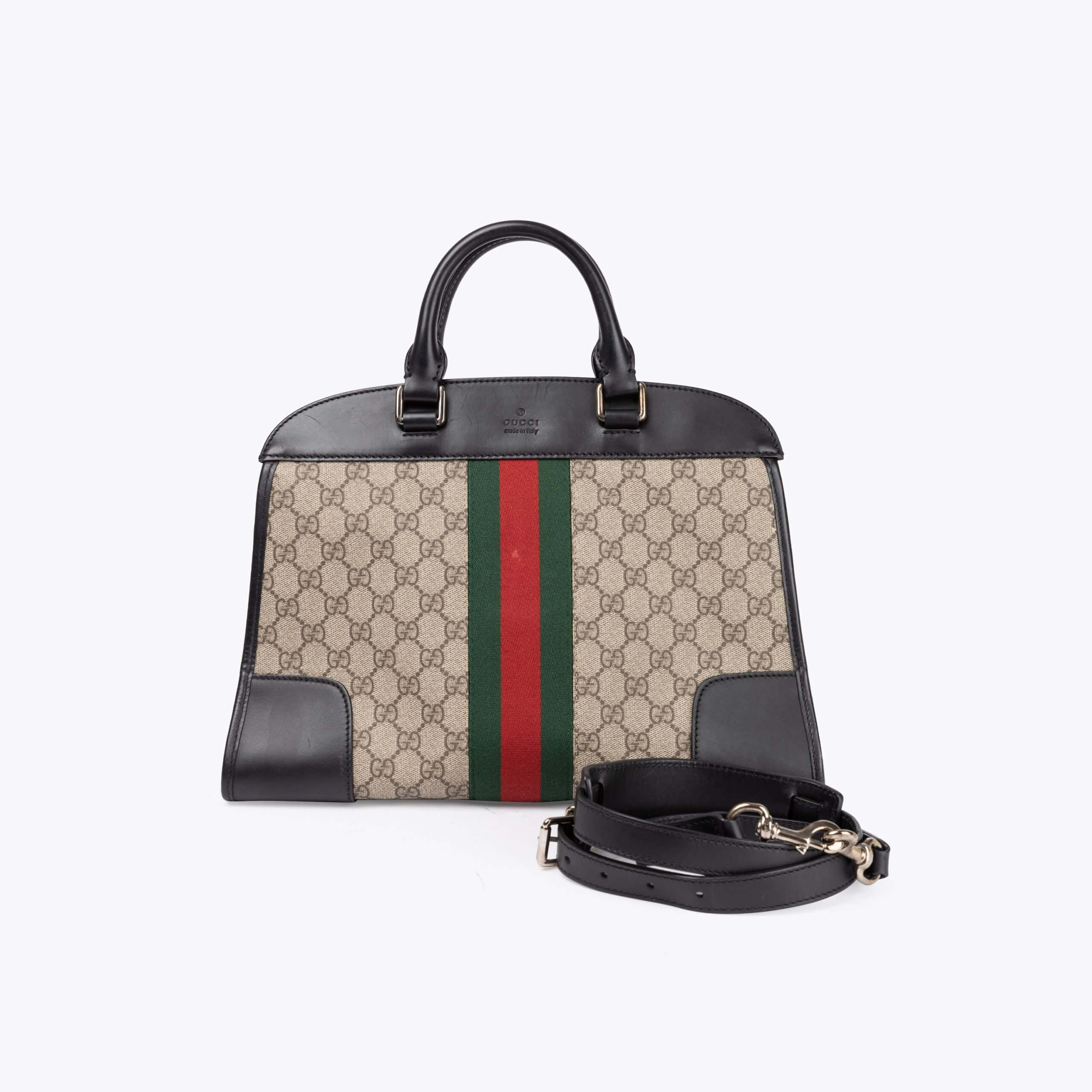 GUCCI GG Supreme Duffle Tote