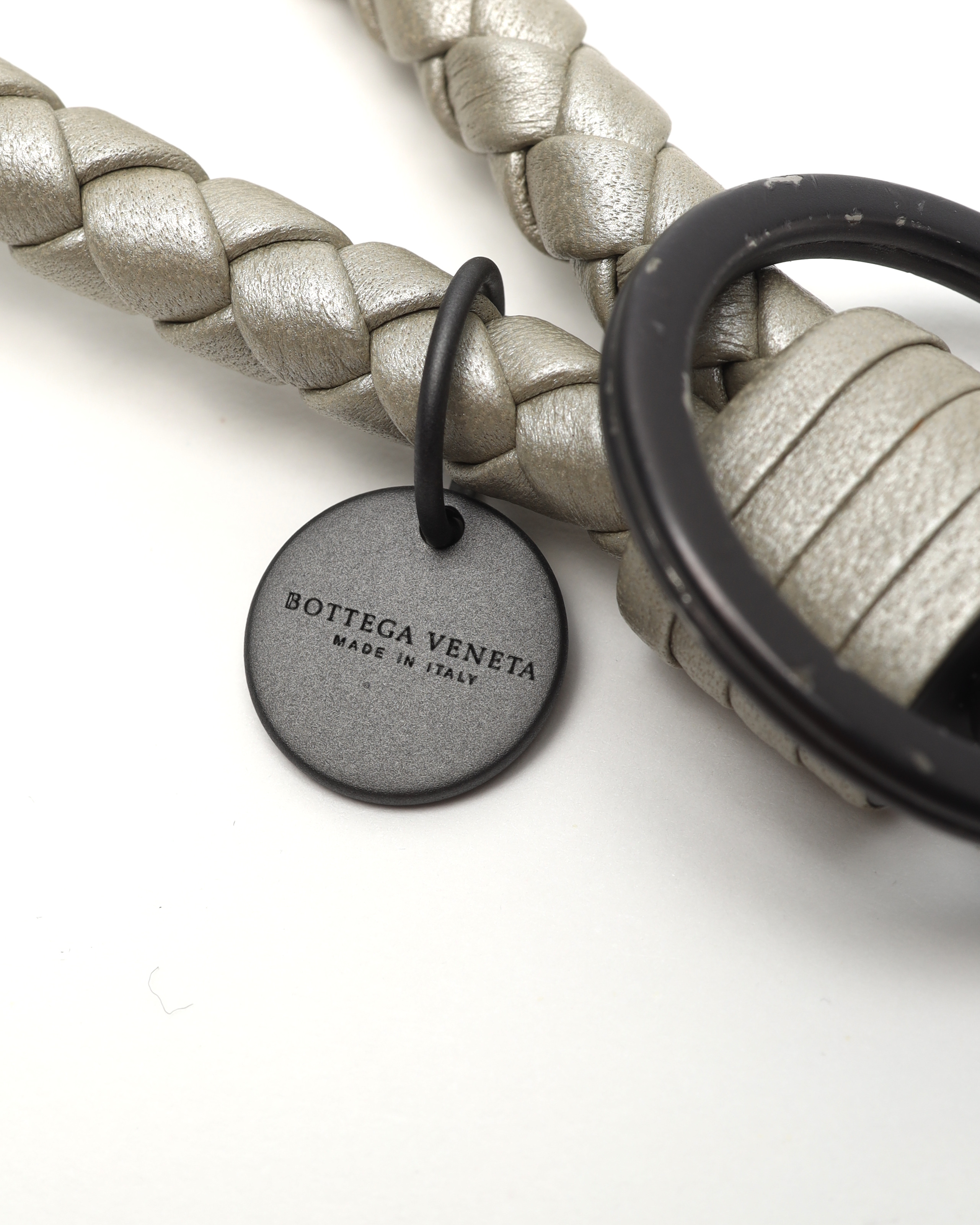Bottega Veneta Intrecciato Keychain