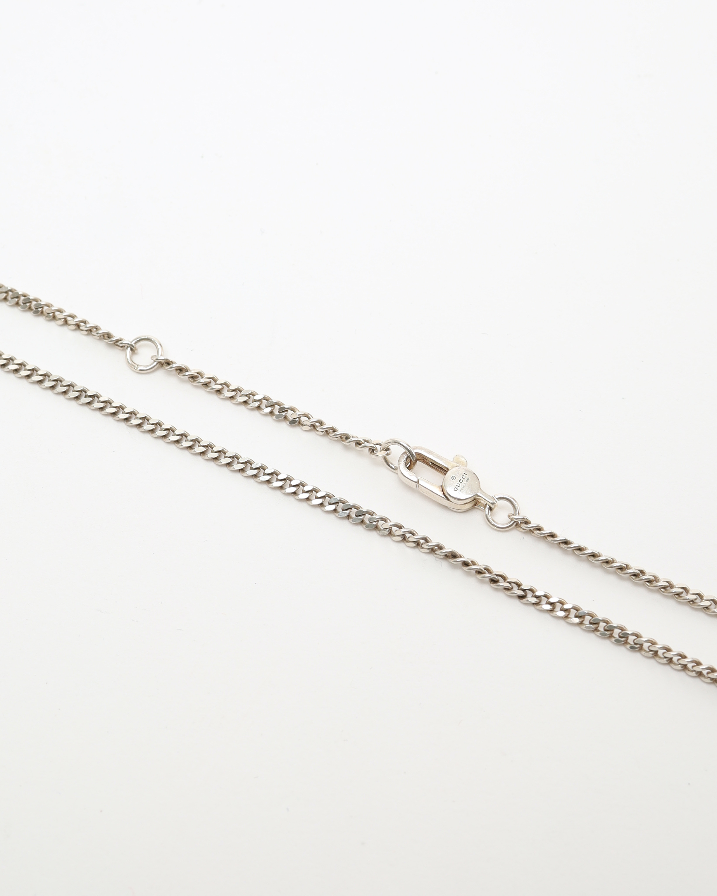 Gucci Heart Sterling Silver Necklace