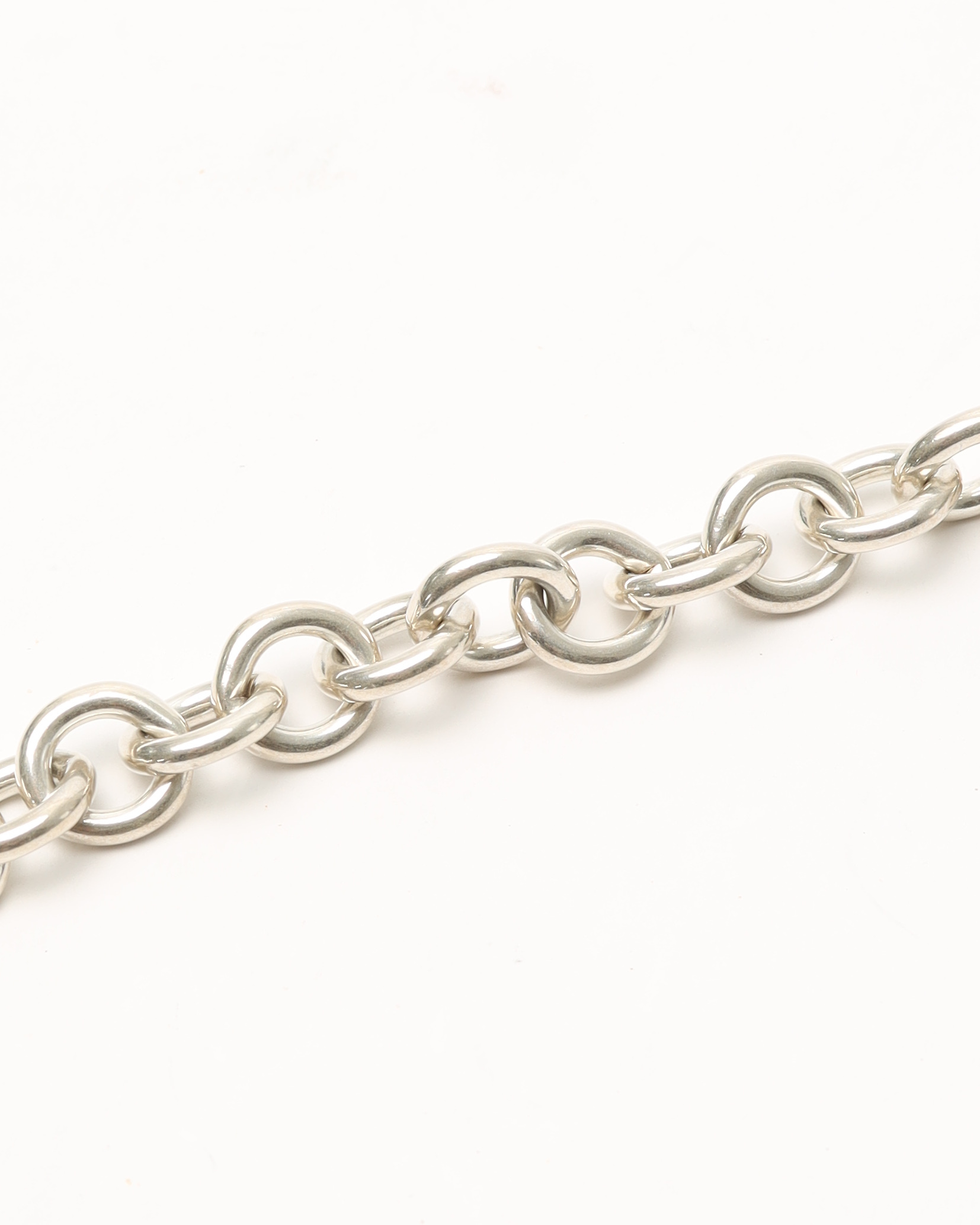 Tiffany & Co Return To Tiffany Heart Charm Silver Bracelet
