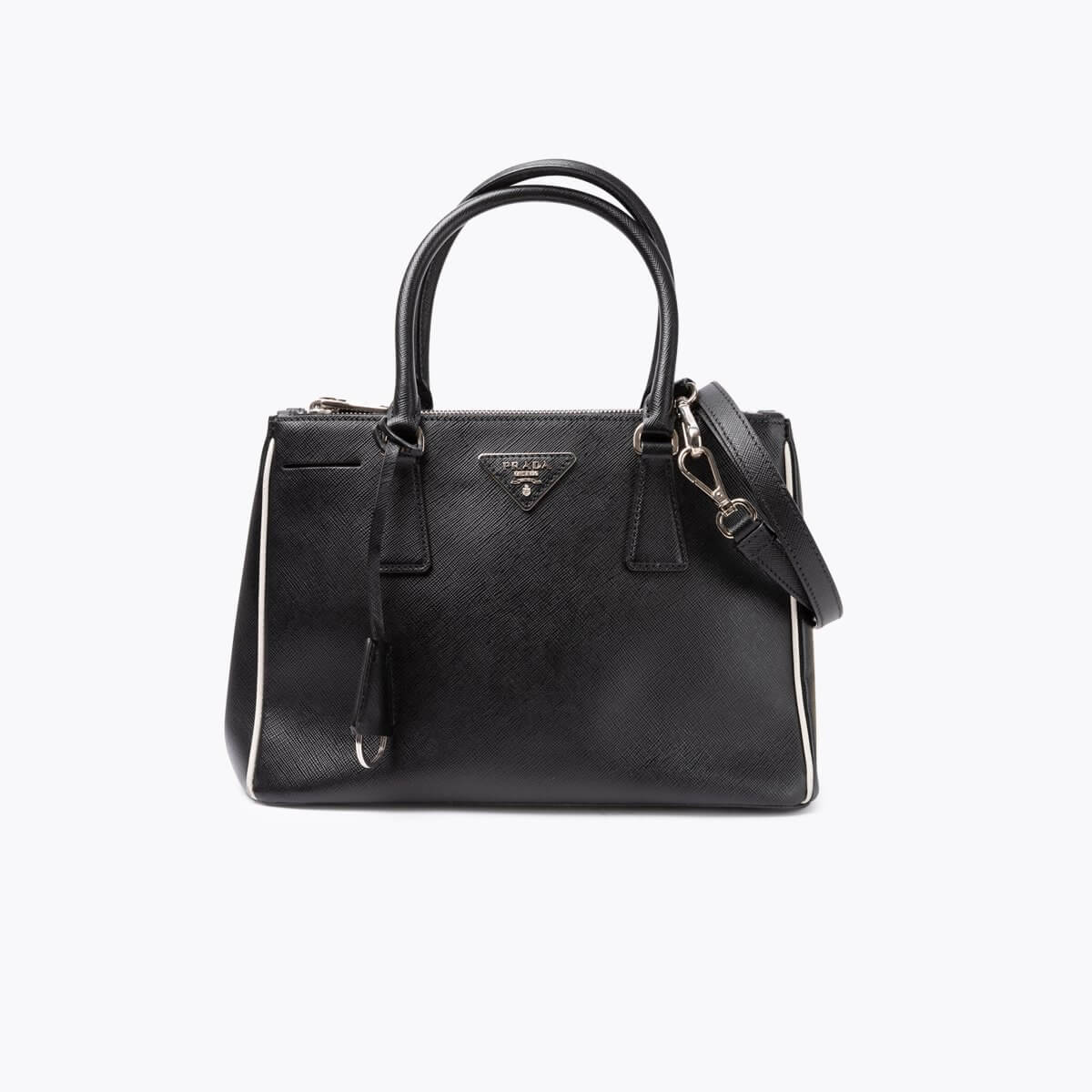 PRADA Galleria Double Zip Tote
