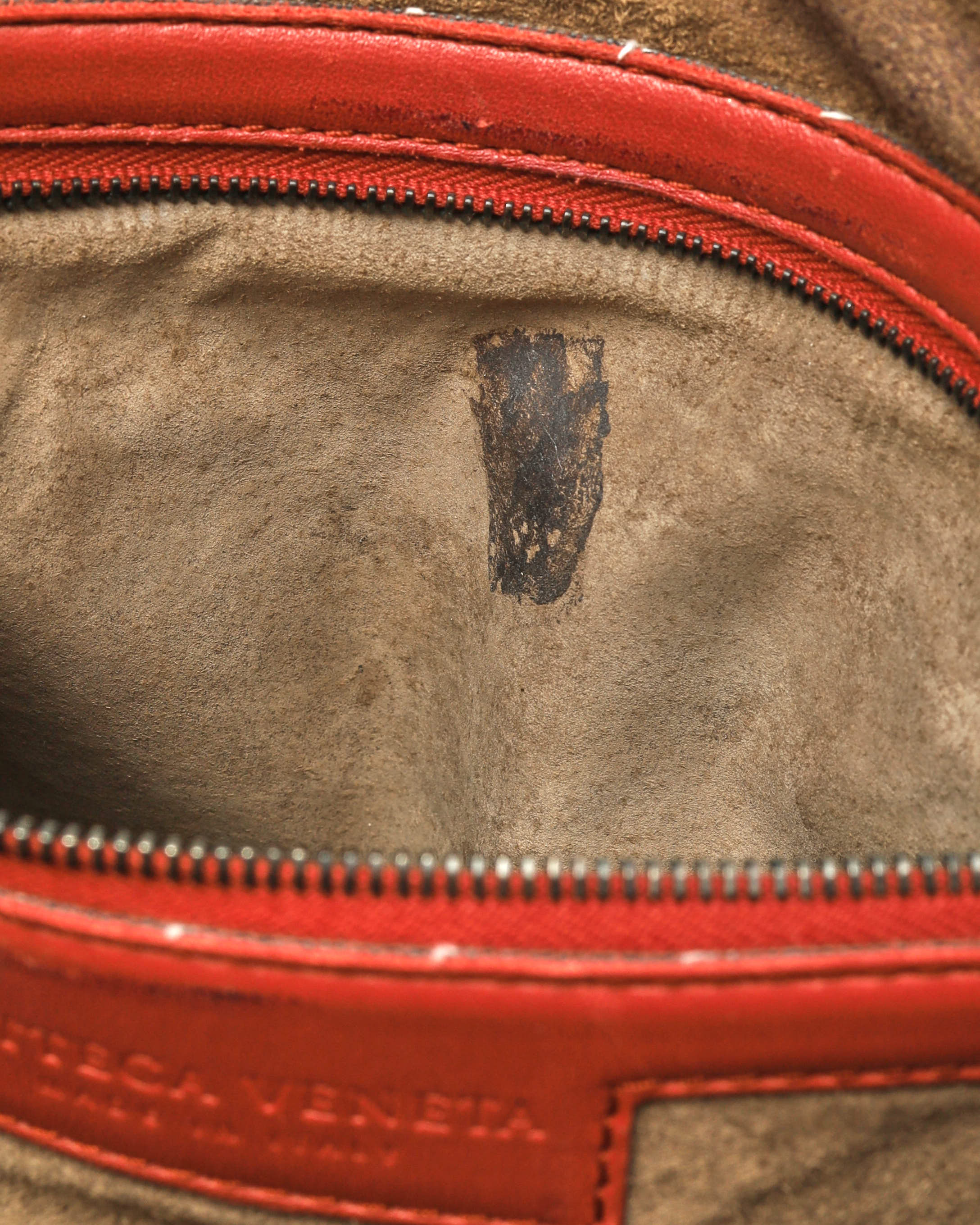 Bottega Veneta Intrecciato Nodini Bag In Brown