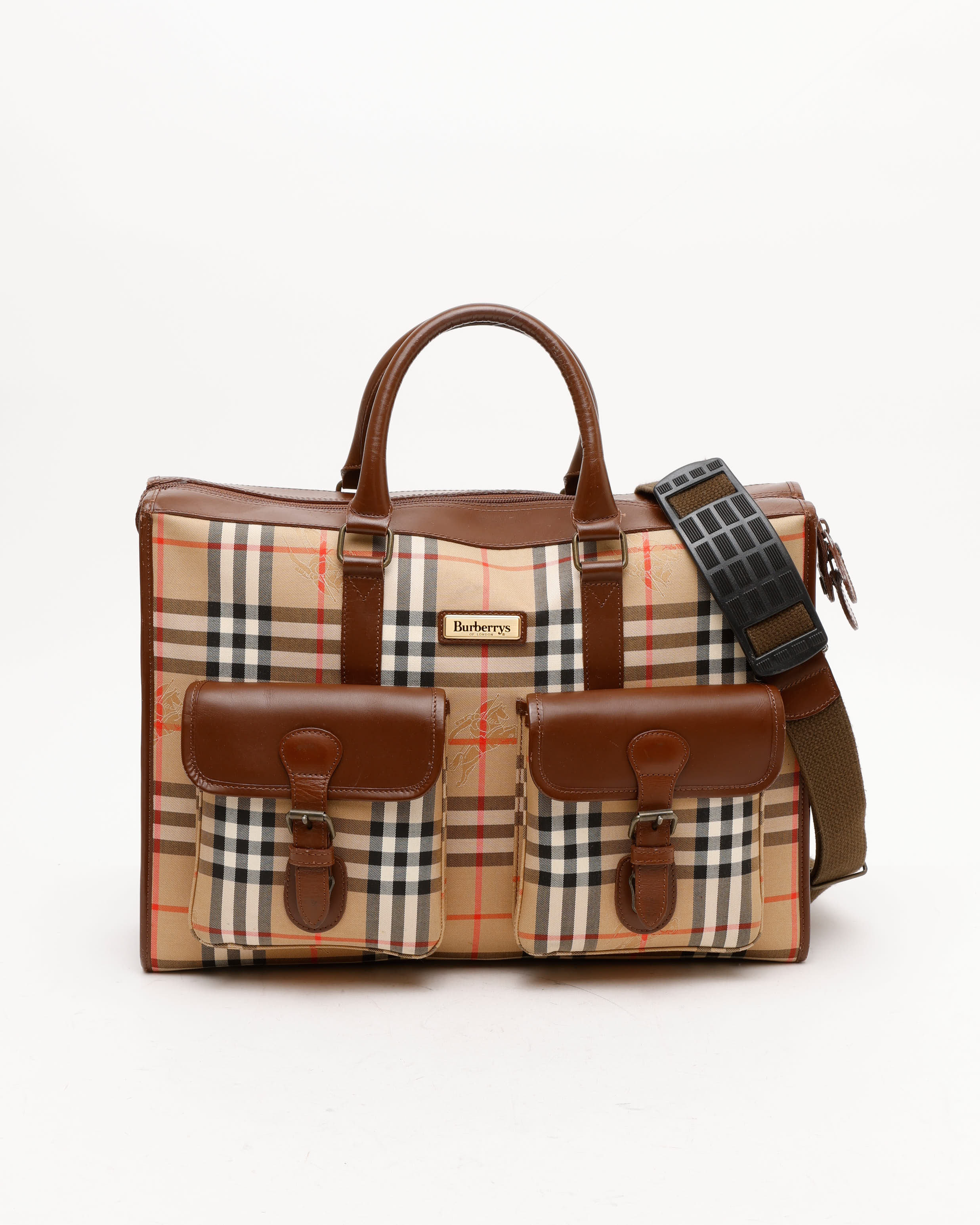 BURBERRY Nova Check Briefcase