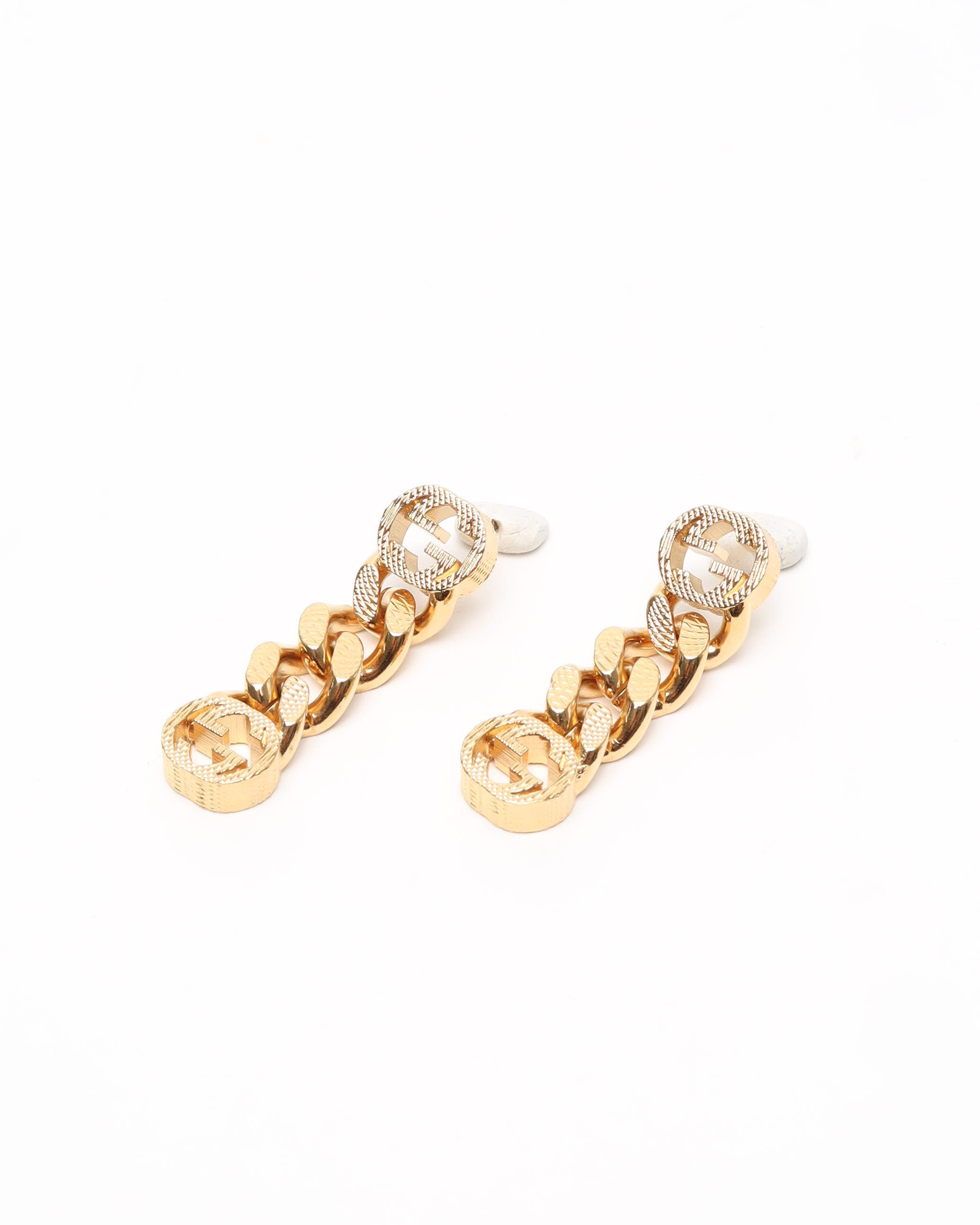 Gucci Interlocking G Dangling Earrings