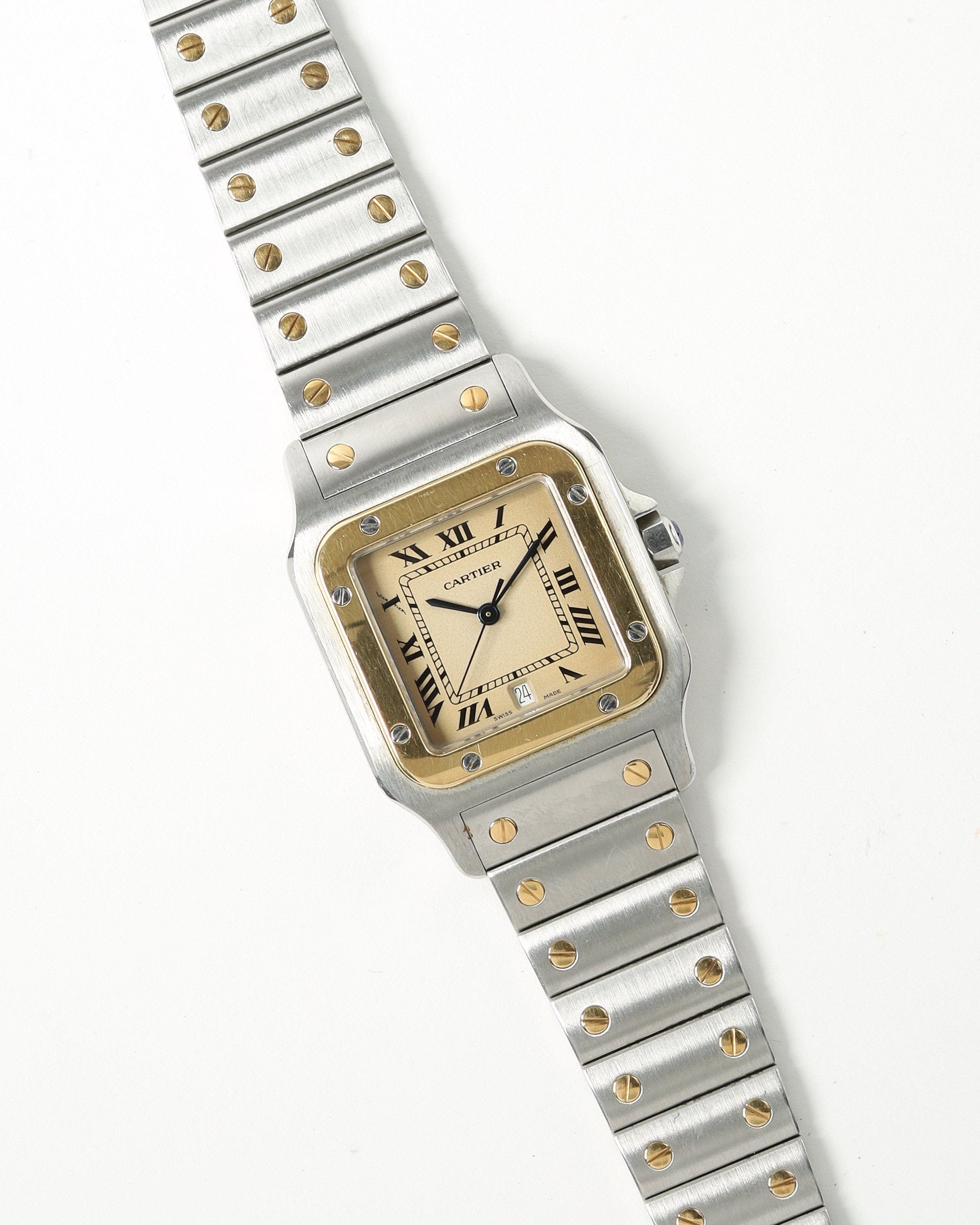 Cartier Santos Galbée 29mm Ref 187901 Watch