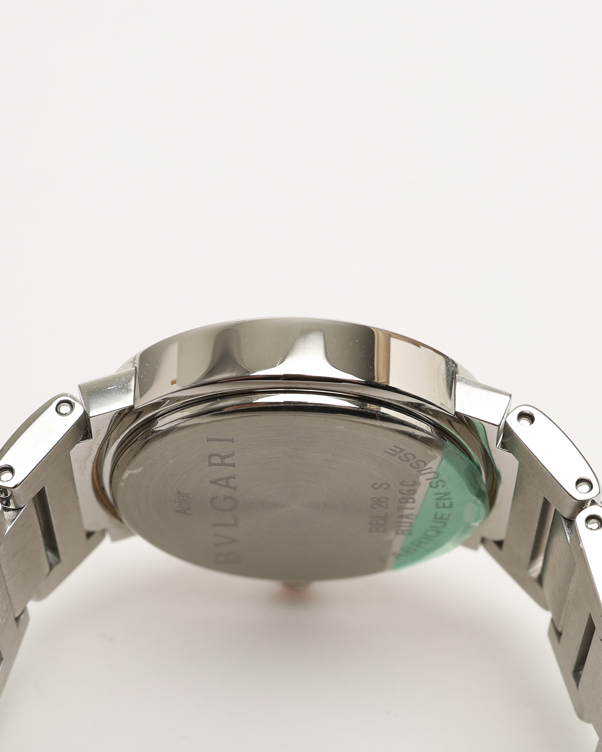 Bvlgari Mother Of Pearl Diamond 20mm Bbl26s Watch Full Set