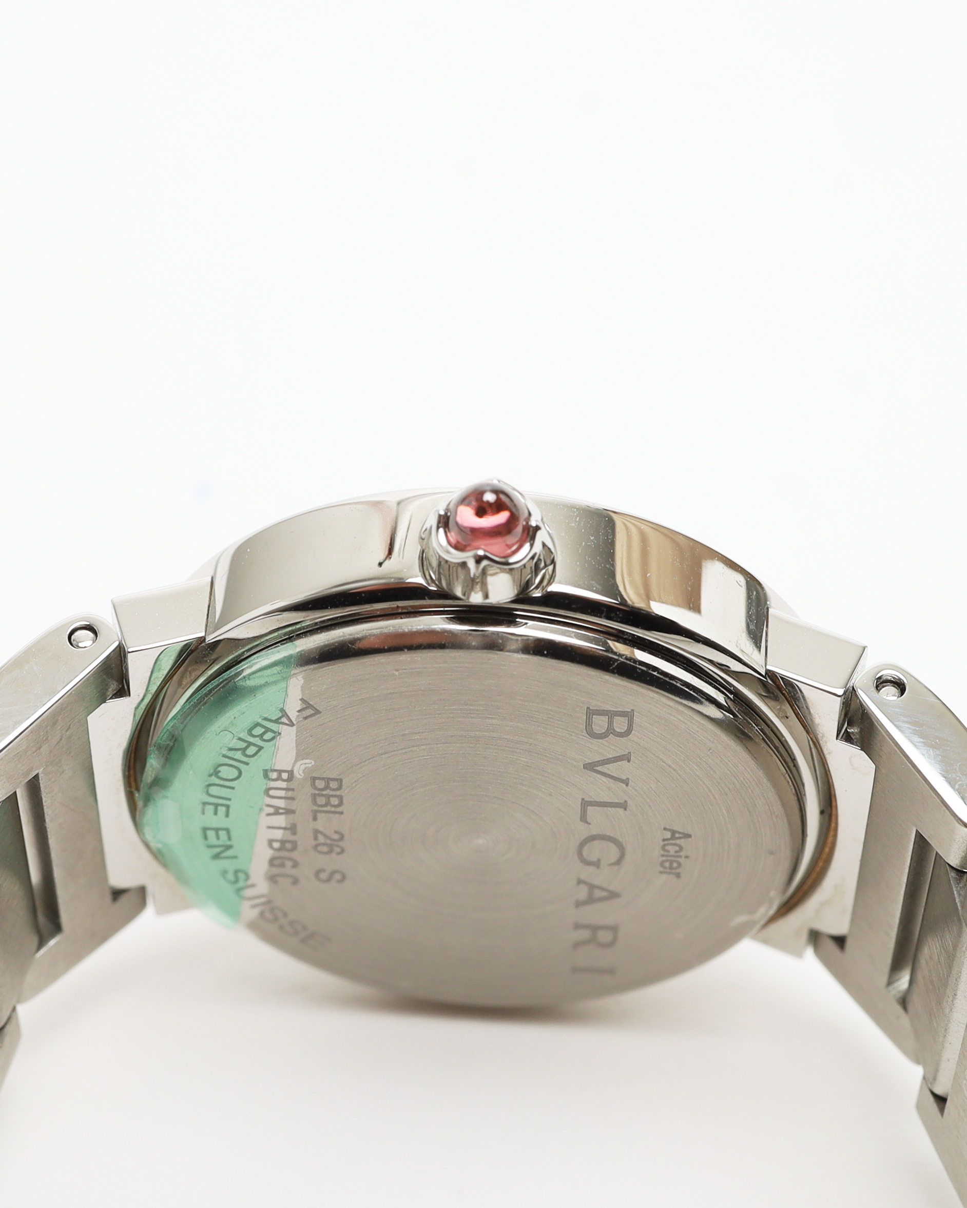 Bvlgari Mother Of Pearl Diamond 20mm Bbl26s Watch Full Set