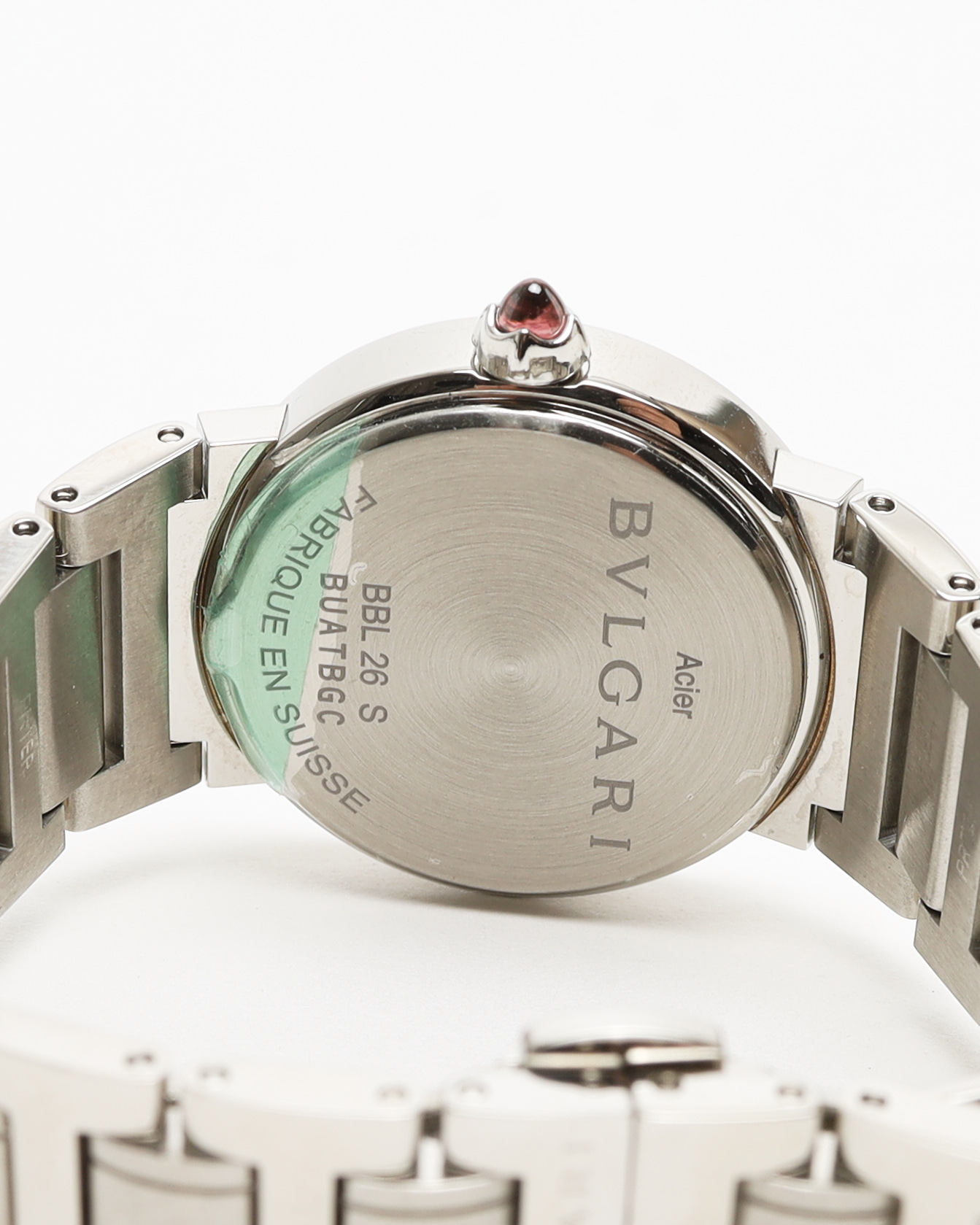 Bvlgari Mother Of Pearl Diamond 20mm Bbl26s Watch Full Set