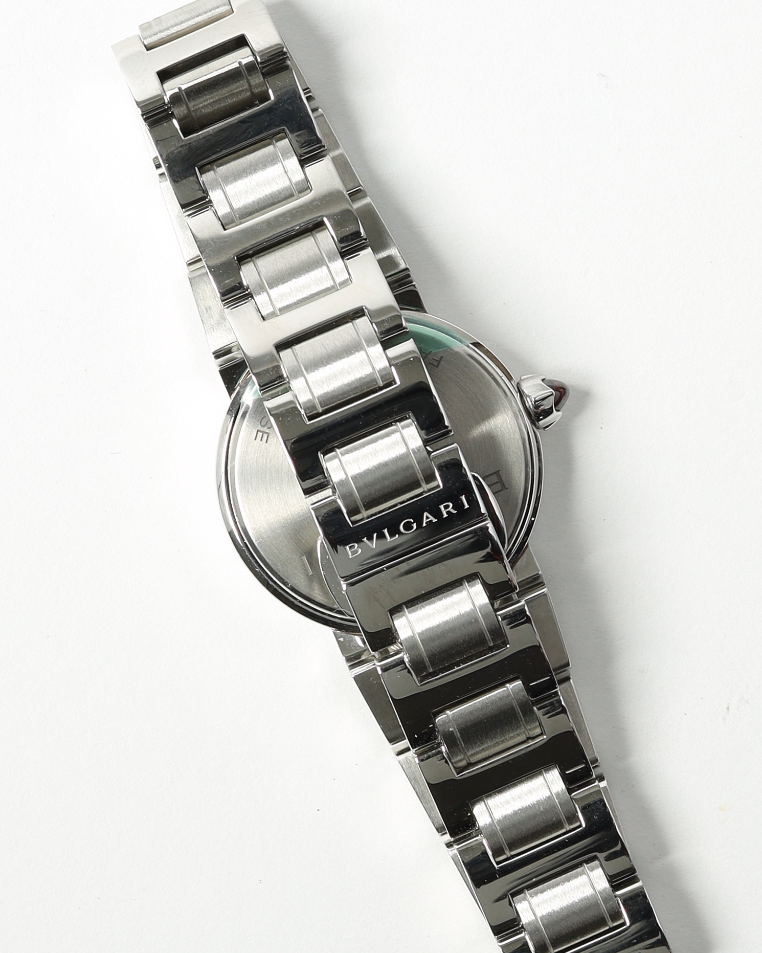 Bvlgari Mother Of Pearl Diamond 20mm Bbl26s Watch Full Set