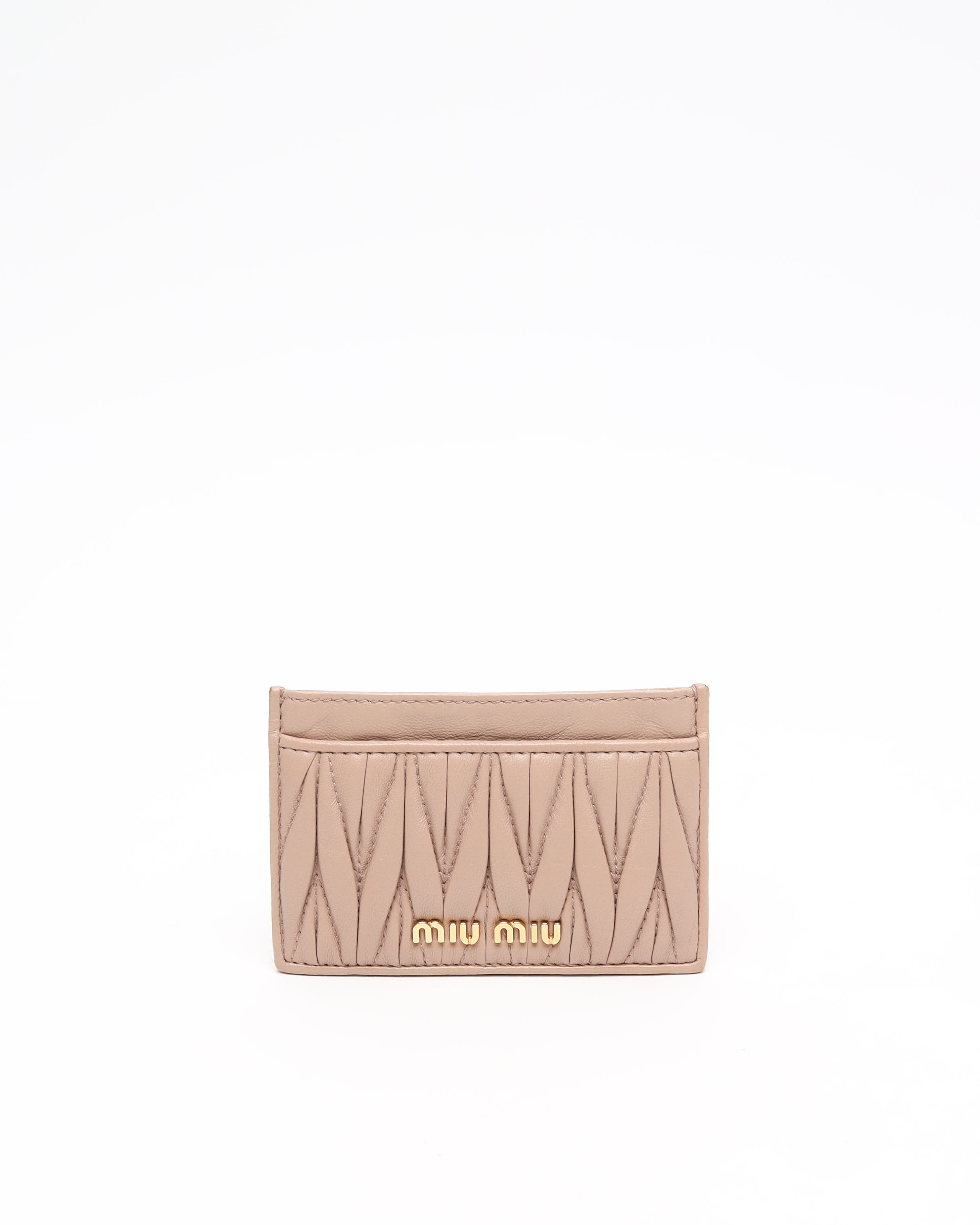 Miu Miu Leather Card Holder