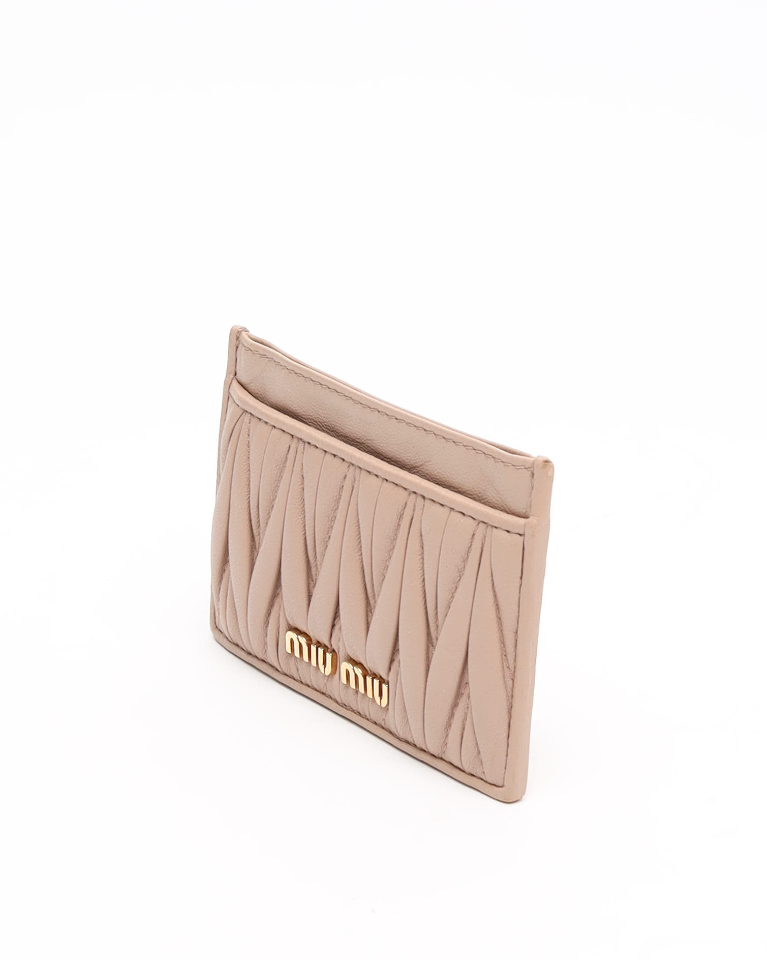 Miu Miu Leather Card Holder