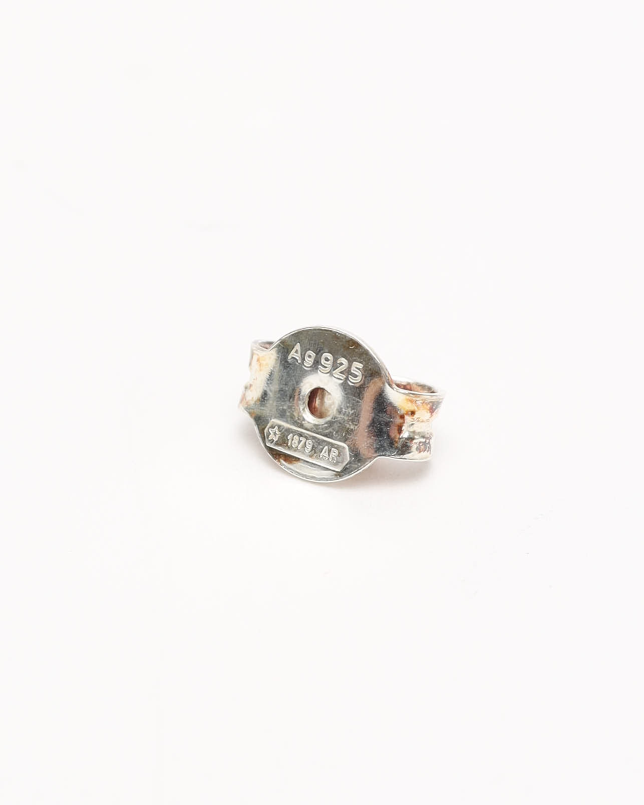 Gucci Silver Heart Earrings